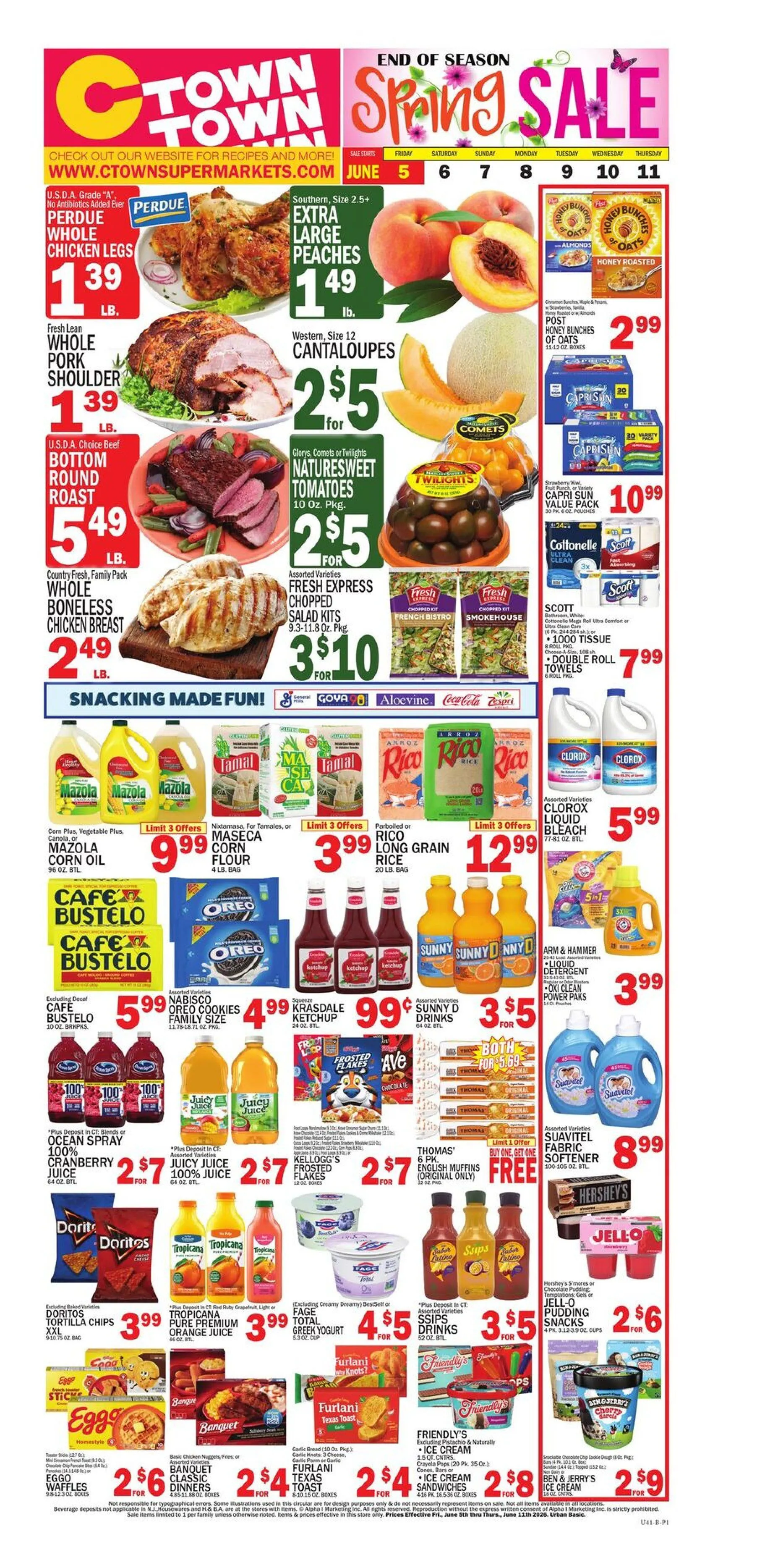Weekly ad  C-Town Sales from June 5 to June 11 2026 - Page 