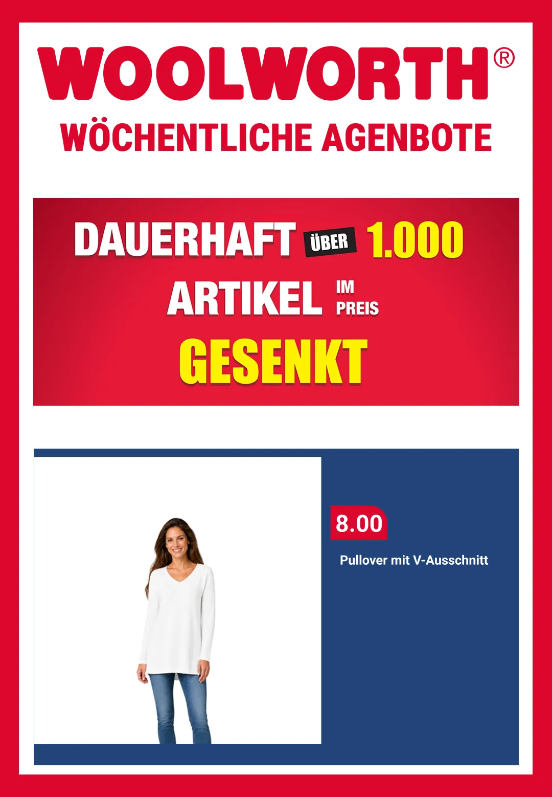 Woolworth Angebote von 1. Juni bis 15. Juni 2026 - Prospekt seite 1
