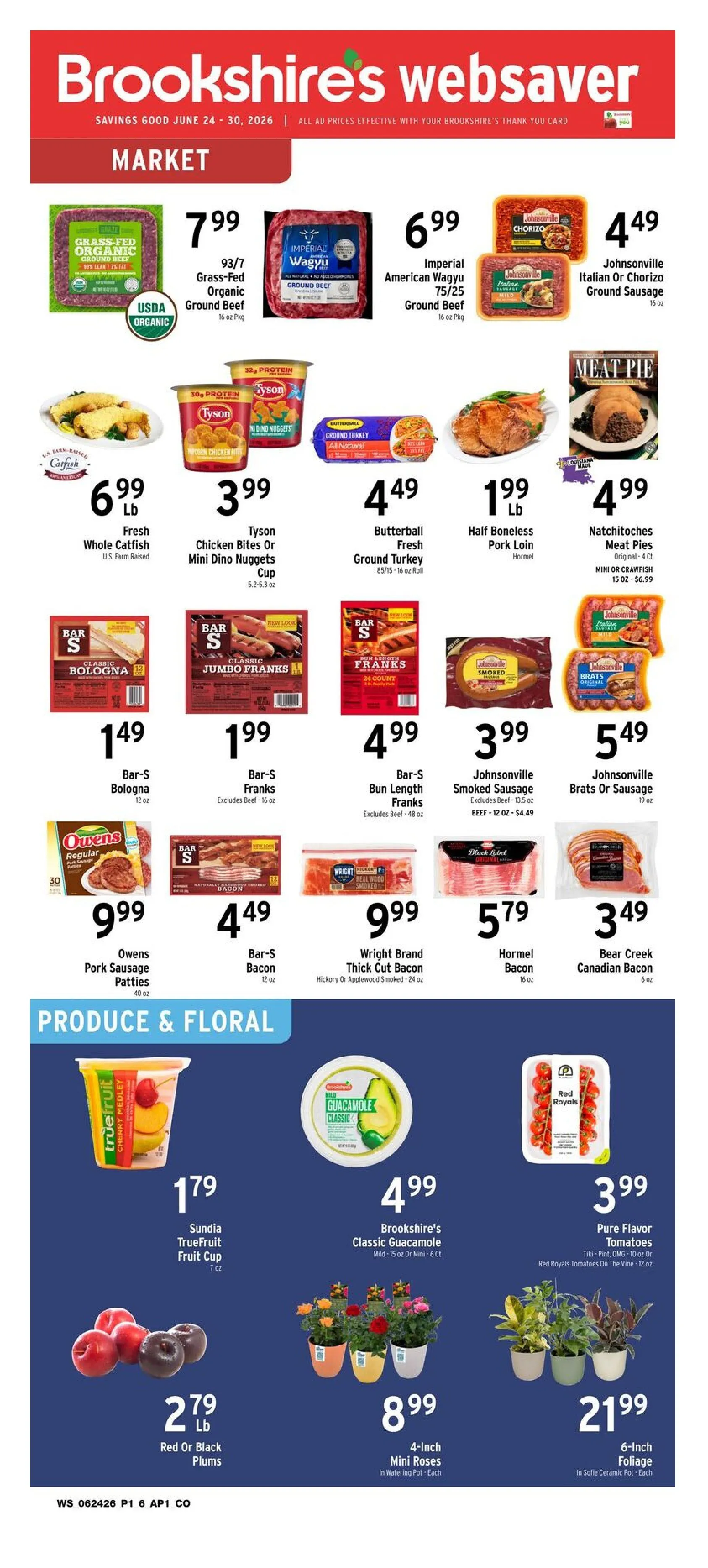 Weekly ad Brookshires Sales from June 24 to June 30 2026 - Page 