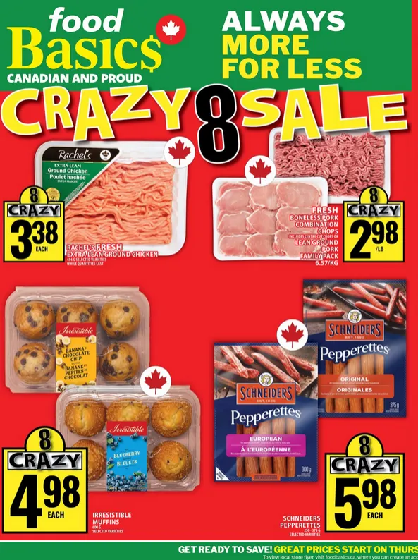 Food Basics Sales from April 16 to April 22 2026 - flyer page 1