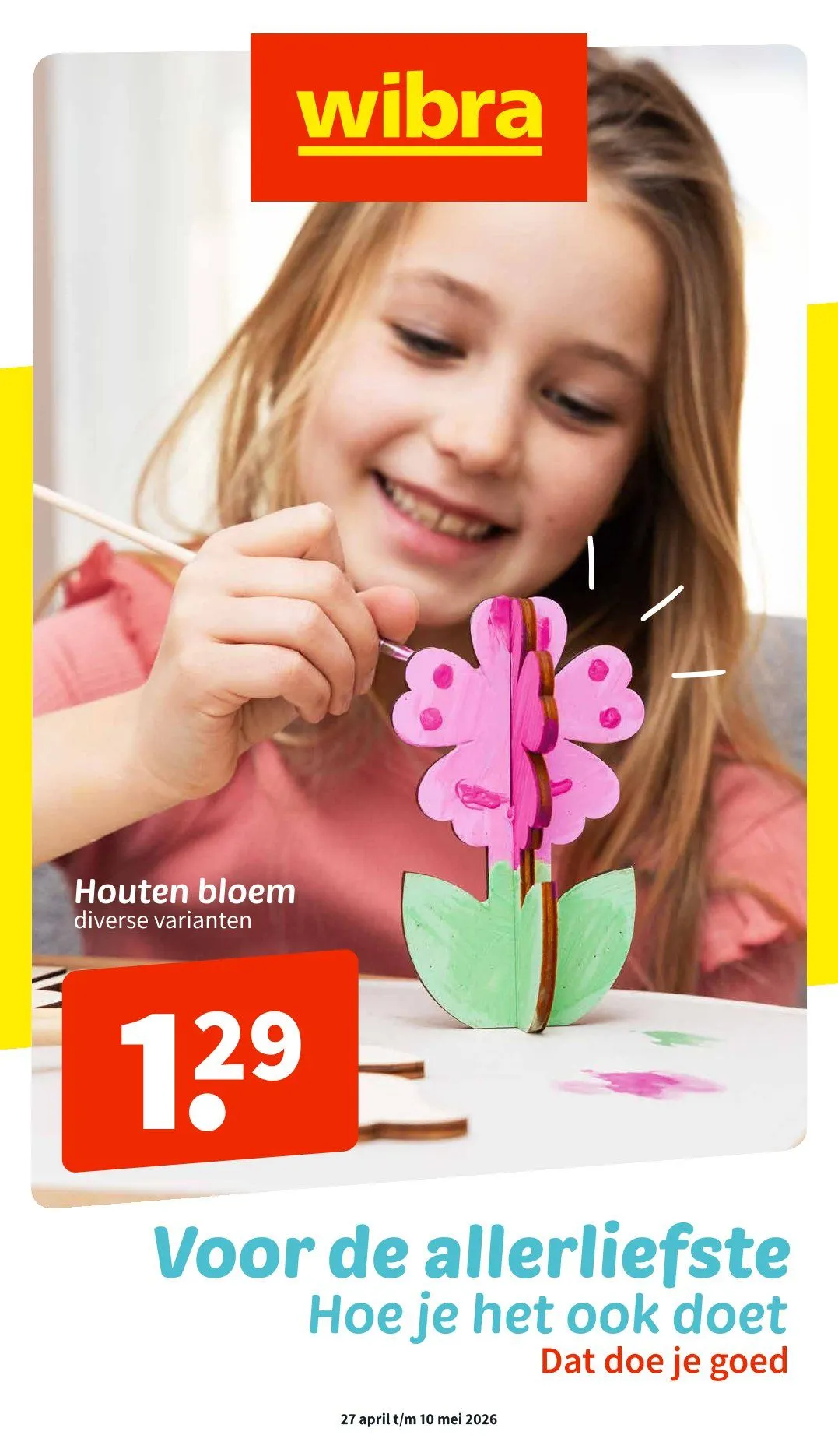  Wibra folders van 27 april tot 10 mei 2026 - Folder pagina 1