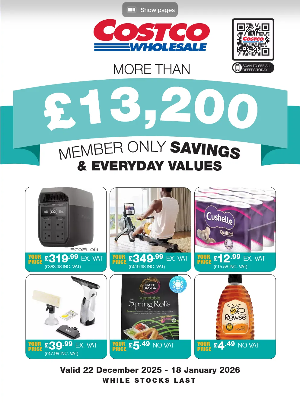 COSTCO Deals from 20 December to 18 January 2026 - Catalogue Page 1