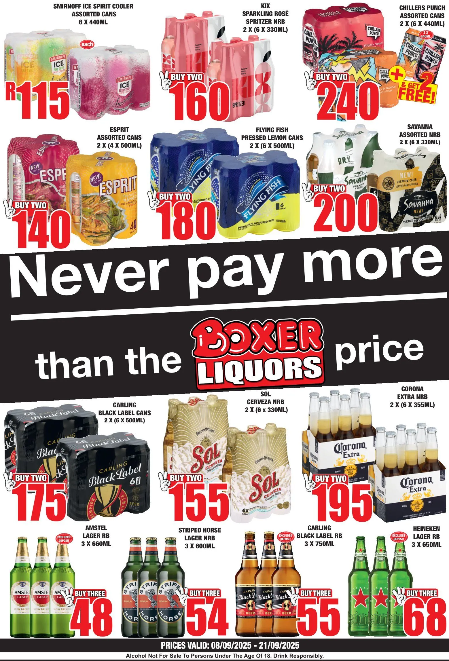 Boxer Sales from 8 September to 21 September 2025 - Catalogue Page 