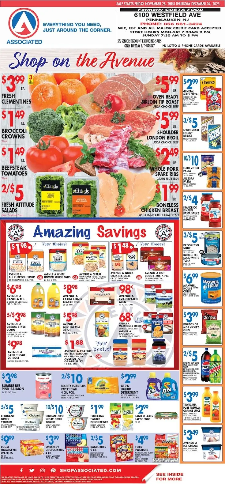 Weekly ad Associated Supermarkets  Sales from November 28 to December 4 2025 - Page 