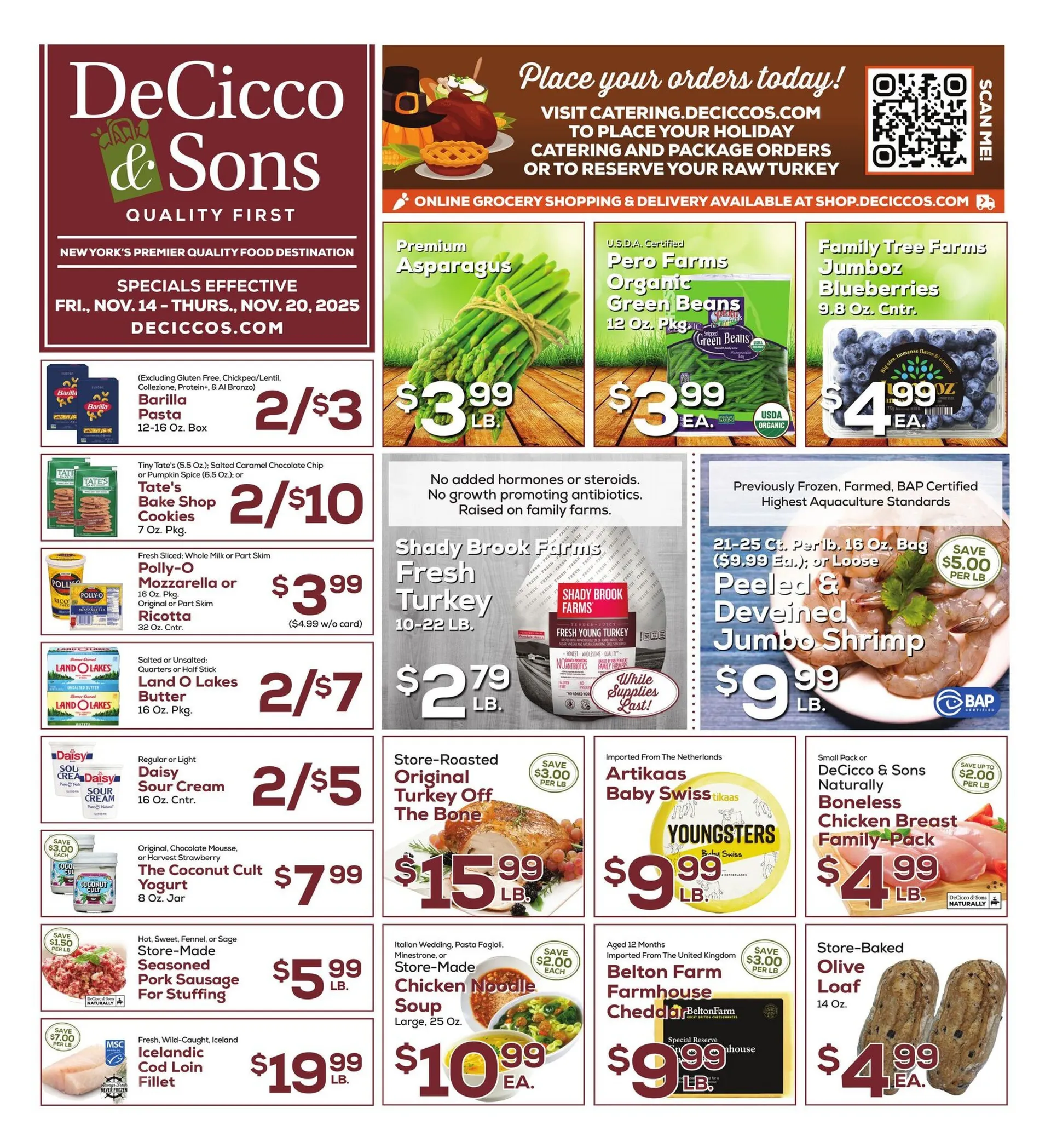 Weekly ad DeCicco & Sons Sales from November 14 to November 20 2025 - Page