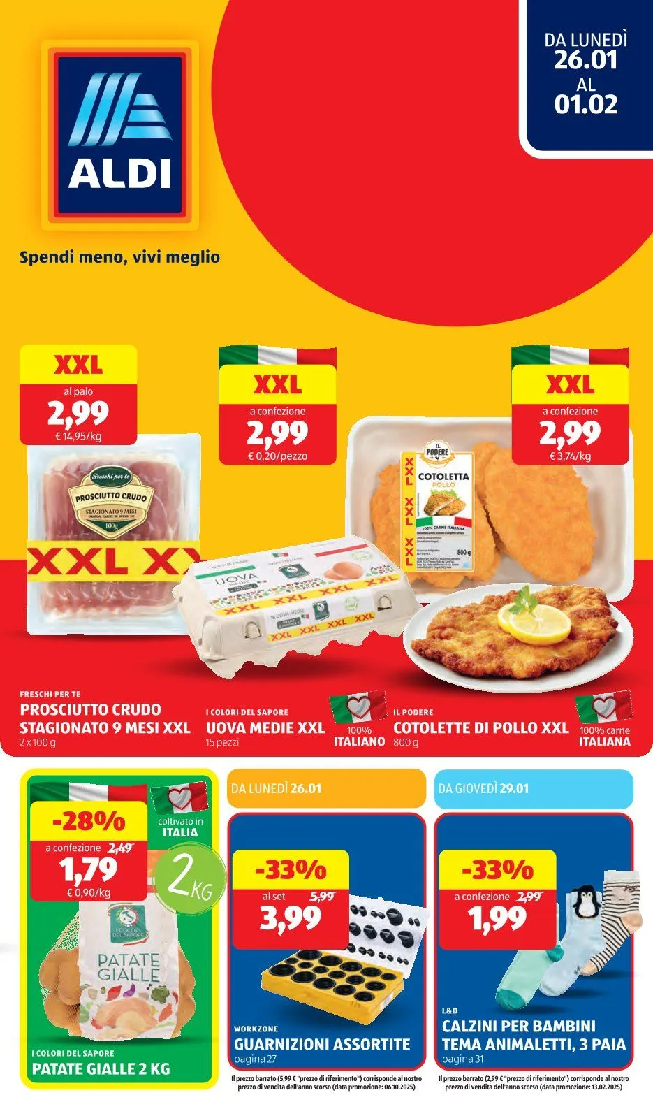 Volantini Aldi da 26 gennaio a 1 febbraio di 2026 - Pagina del volantino