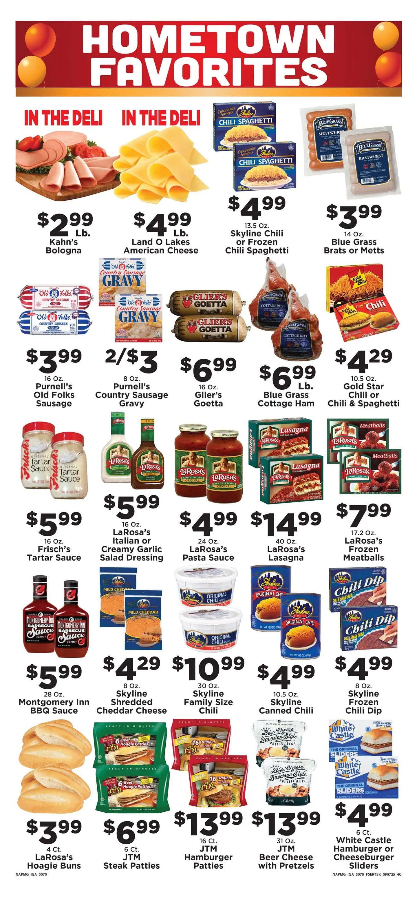 Weekly ad IGA Sales from September 8 to September 14 2025 - Page 1