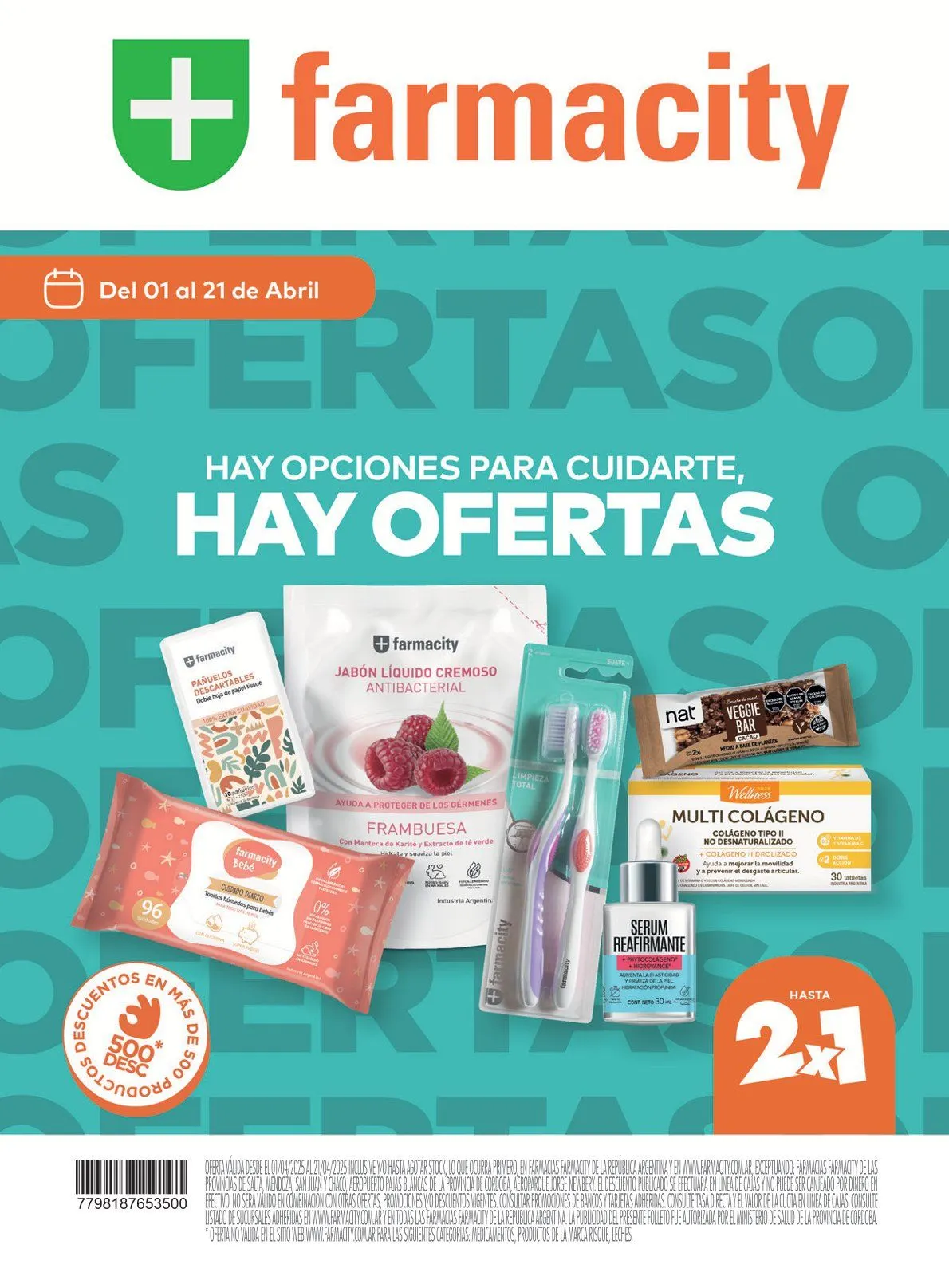 Ofertas de Farmacity Ofertas 7 de abril al 21 de abril 2025 - Página 1 del catálogo