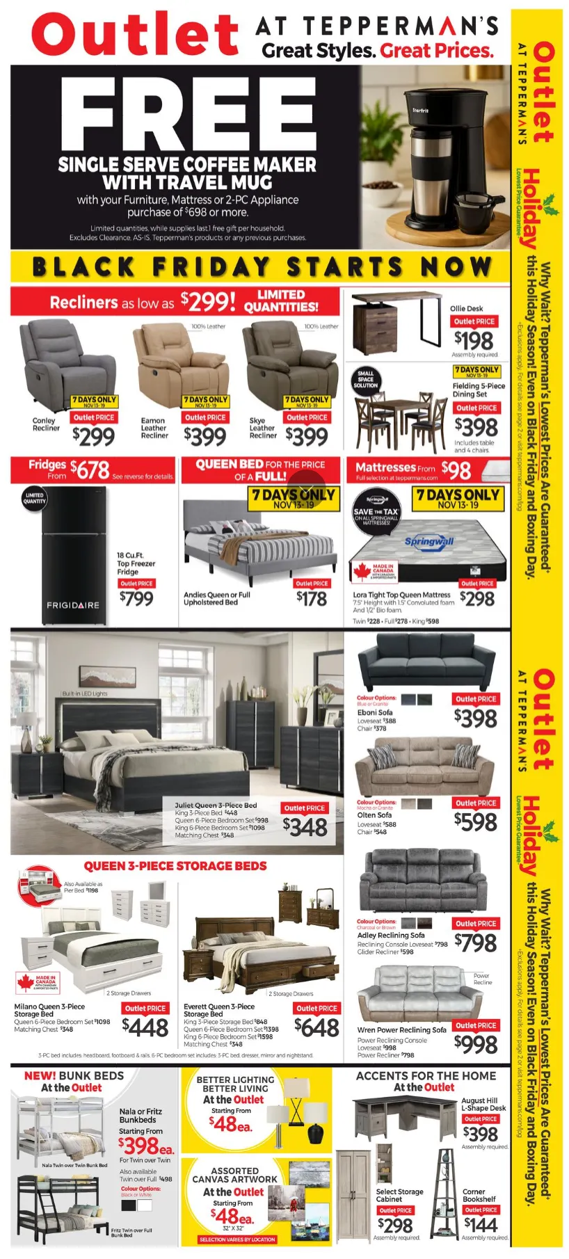 Tepperman's Sales from November 13 to November 19 2025 - flyer page 1