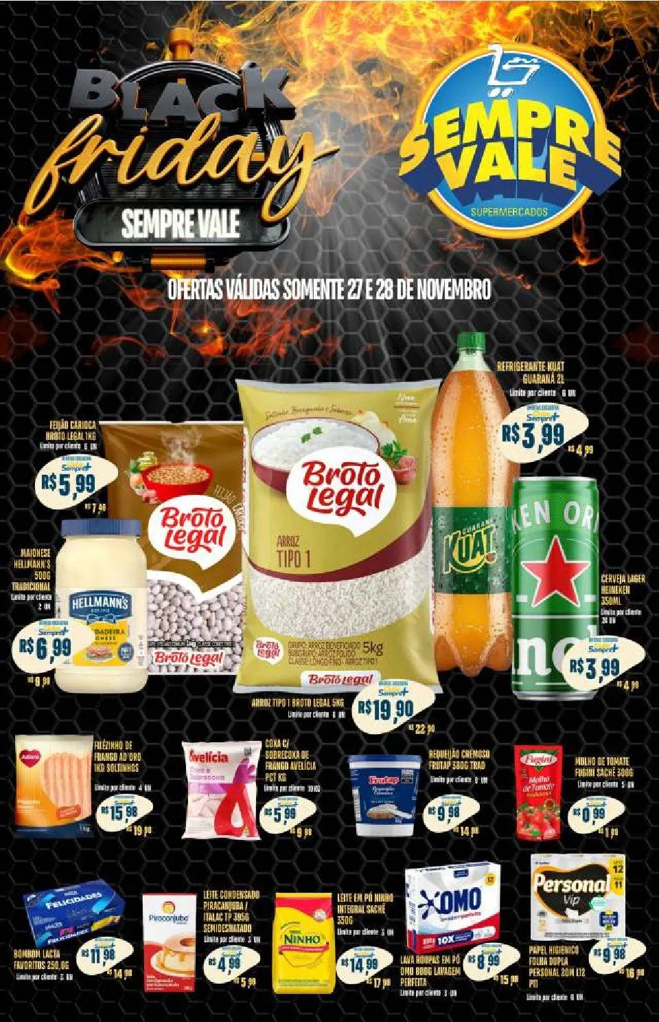 Encarte de Sempre Vale Supermercados Ofertas 27 de novembro até 28 de novembro 2025 - Pagina