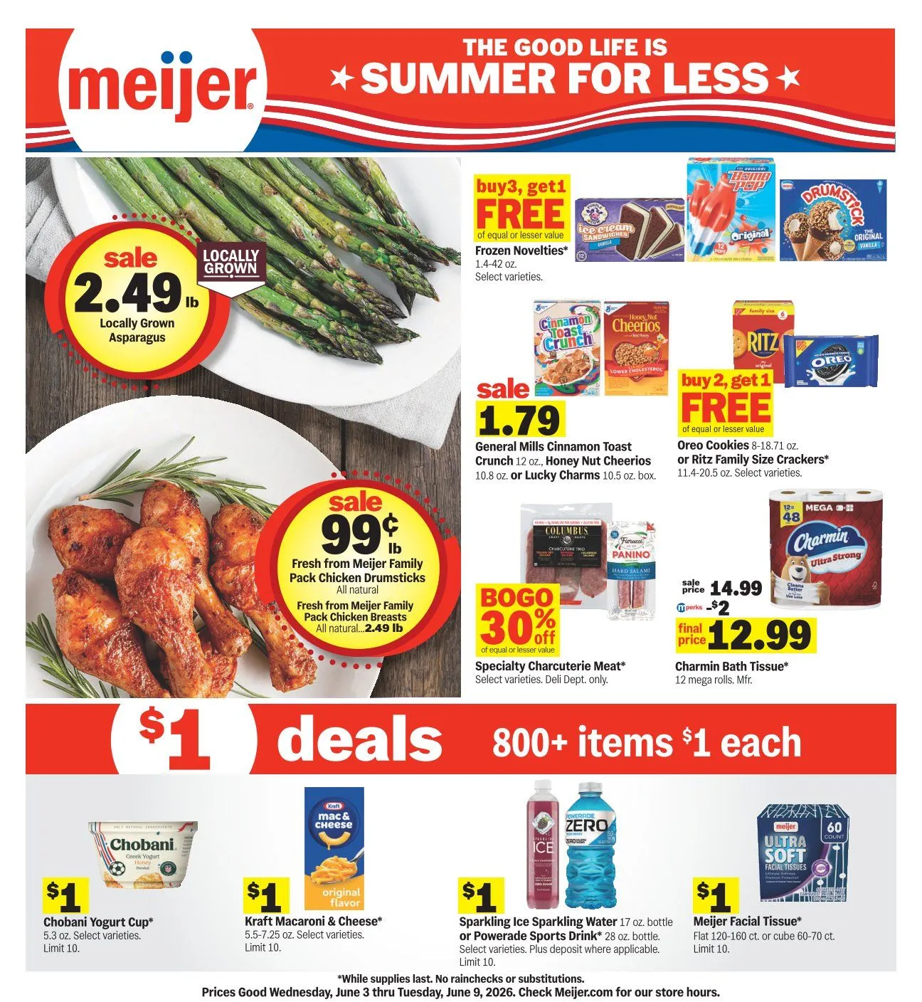 Weekly ad Meijer Sales from June 3 to June 9 2026 - Page 1