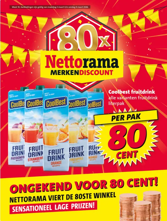 Netto Marken-Discount folders van 2 maart tot 8 maart 2026 - Folder pagina 1