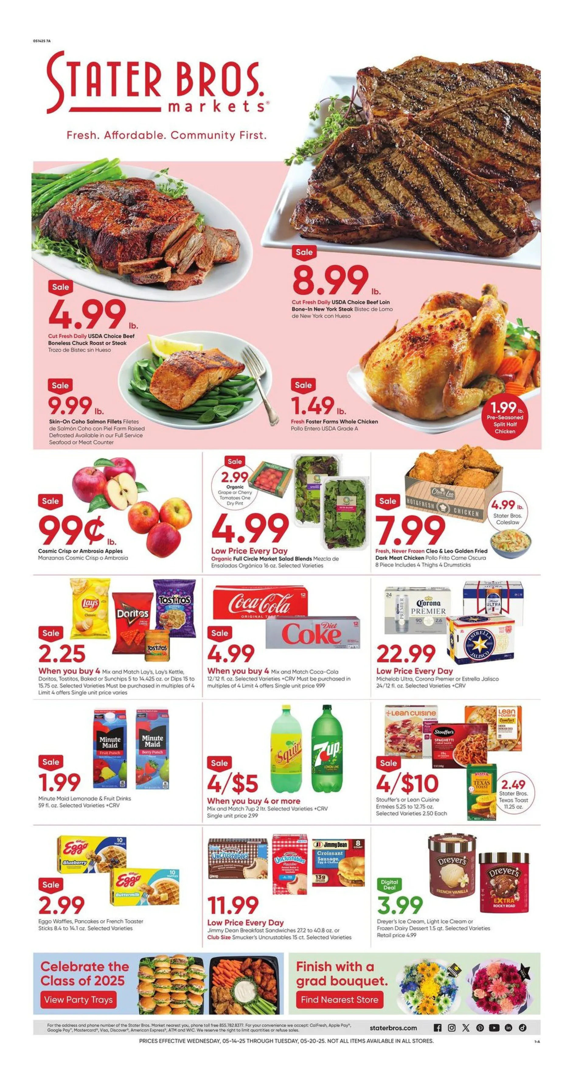 Weekly ad Stater Bros Sales from May 21 to May 27 2025 - Page 1