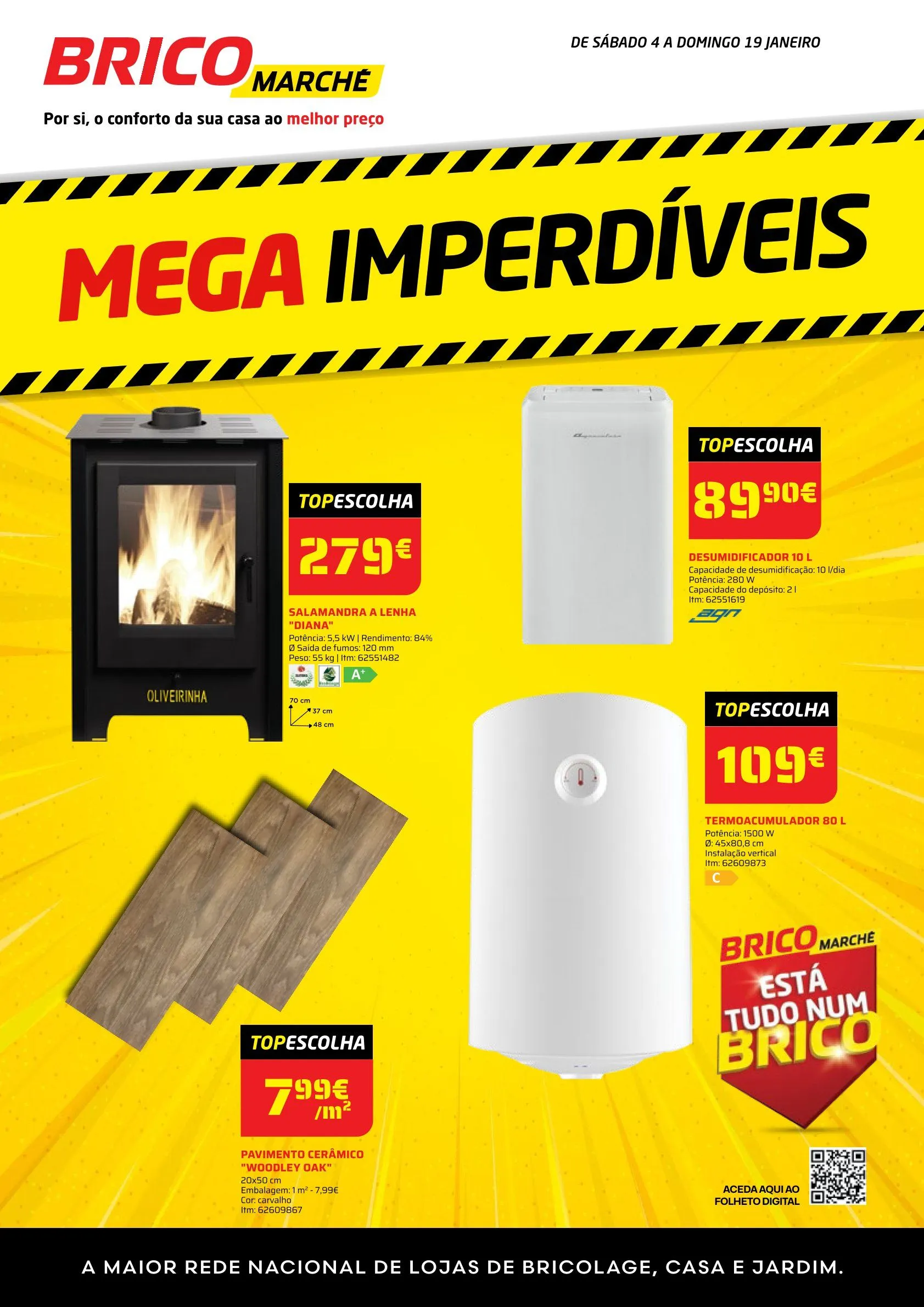 Folheto Bricomarché Ofertas de 6 de janeiro até 19 de janeiro 2025 - Pagina 1