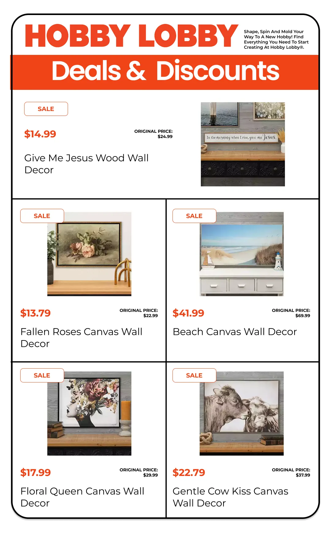 Weekly ad Hobby Lobby Sales from June 18 to July 2 2026 - Page