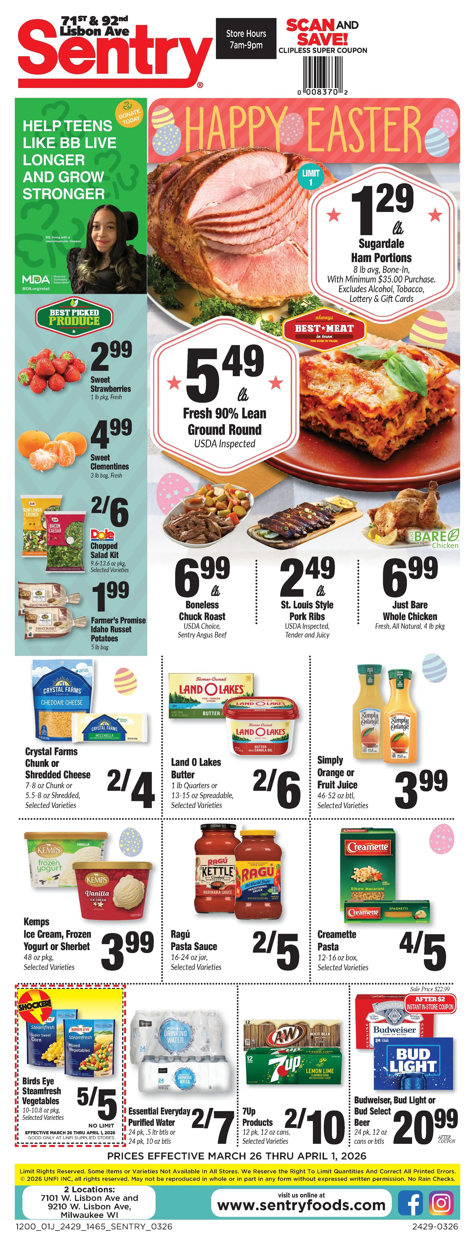 Weekly ad Sentry Foods weekly ads from April 1 to April 7 2026 - Page 