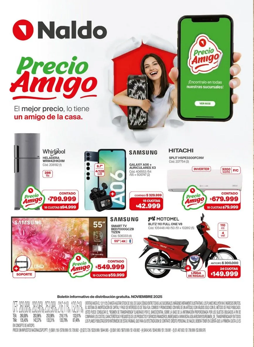 NALDO Ofertas - 11 de noviembre 30 de noviembre 2025