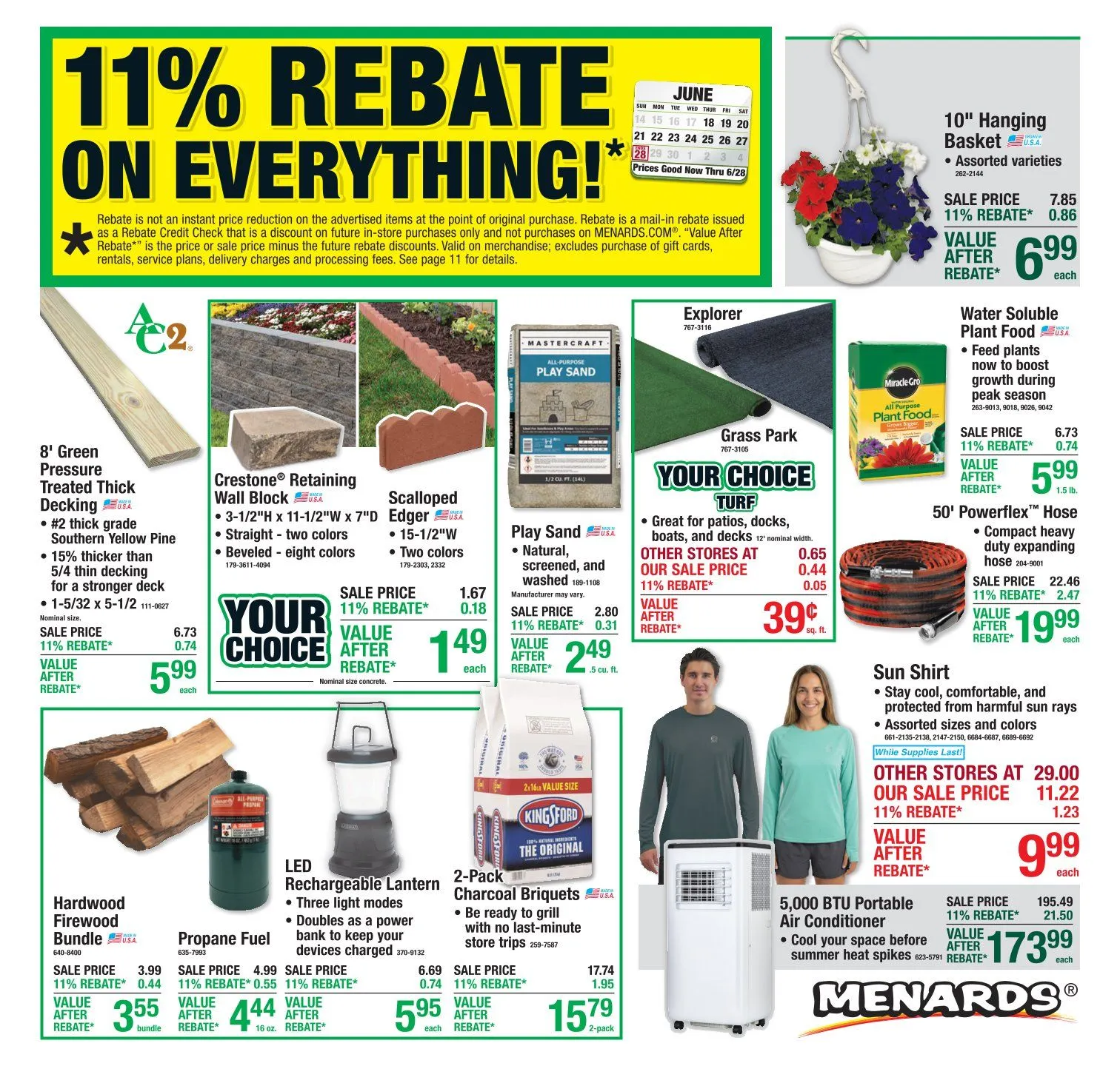 Weekly ad Menards Sales from June 18 to June 28 2026 - Page 