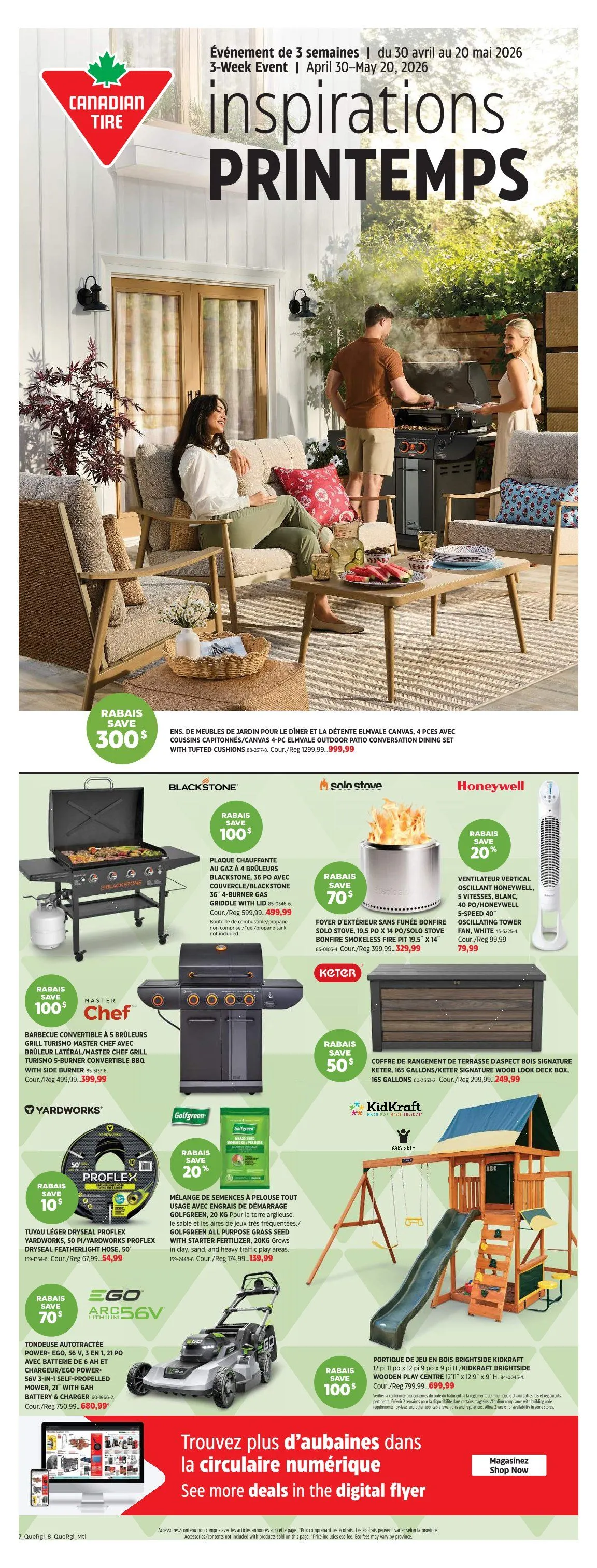 Canadian Tire Sales from May 5 to May 21 2026 - flyer page 1