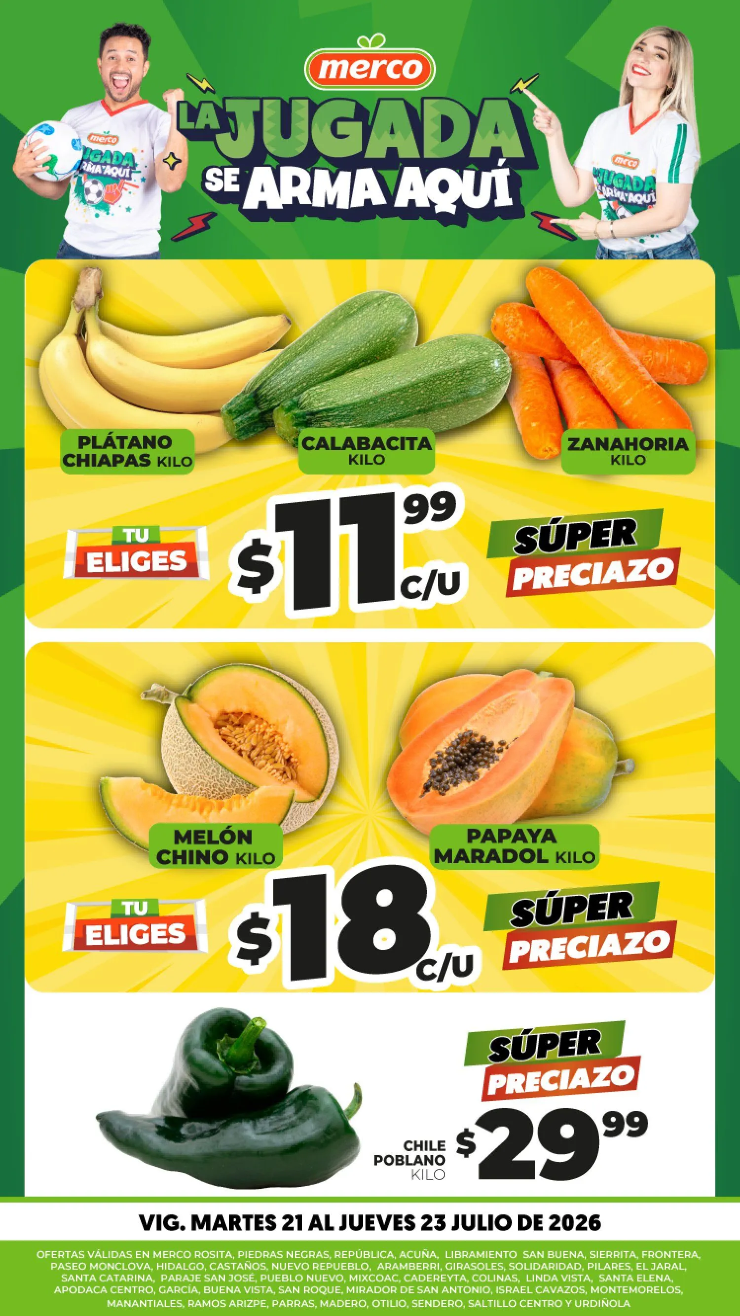 Catálogo de Merco Ofertas 21 de julio al 23 de julio 2026 - Pagina