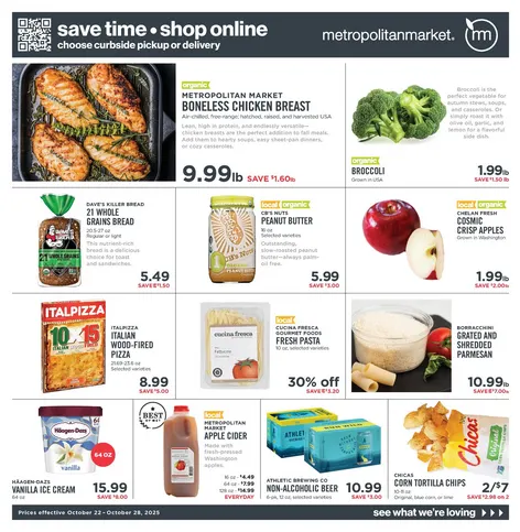 Weekly ad Metropolitan market Sales from October 24 to October 28 2025 - Page 