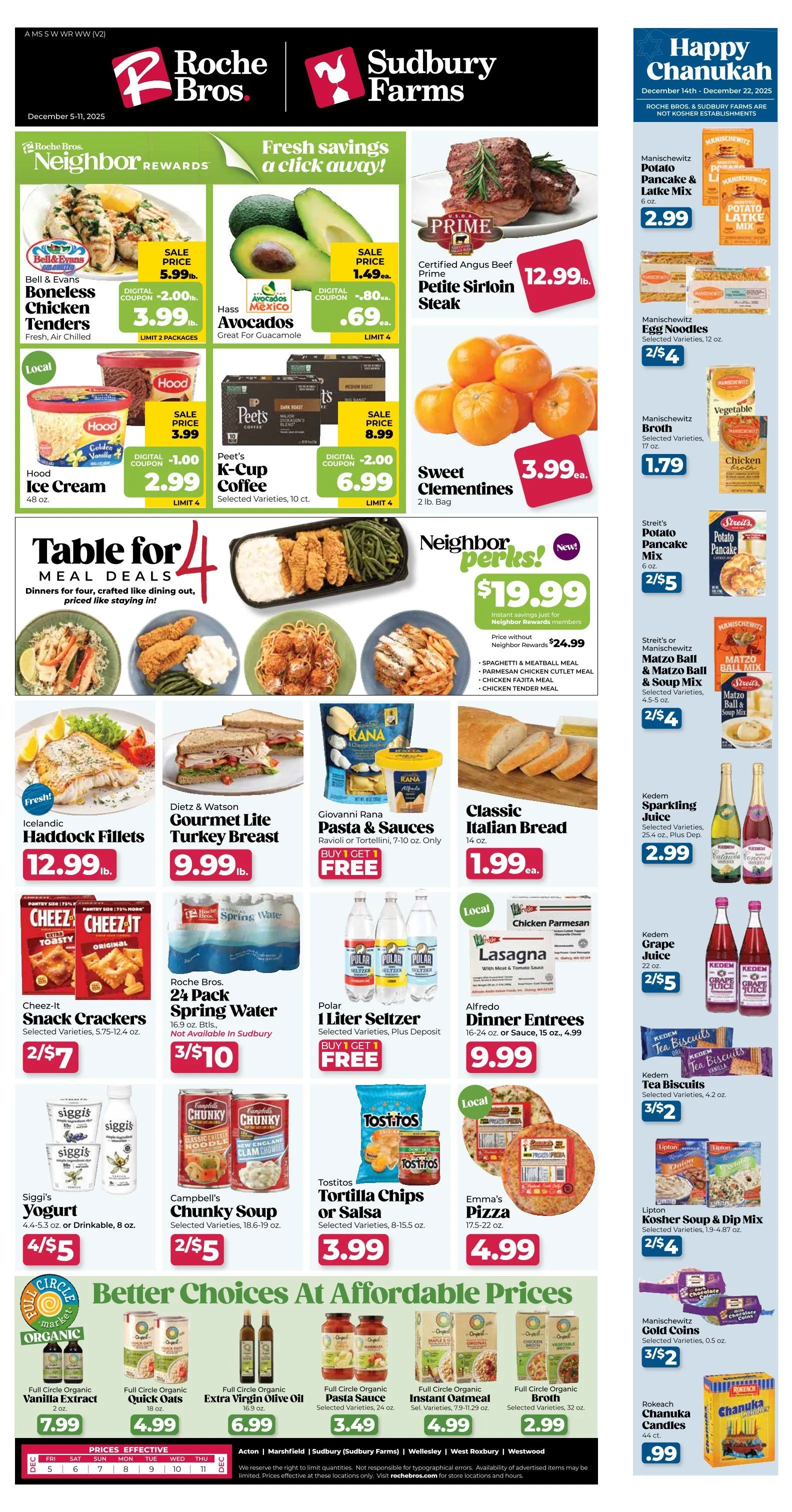 Weekly ad Roche Bros. Sales from December 5 to December 11 2025 - Page 
