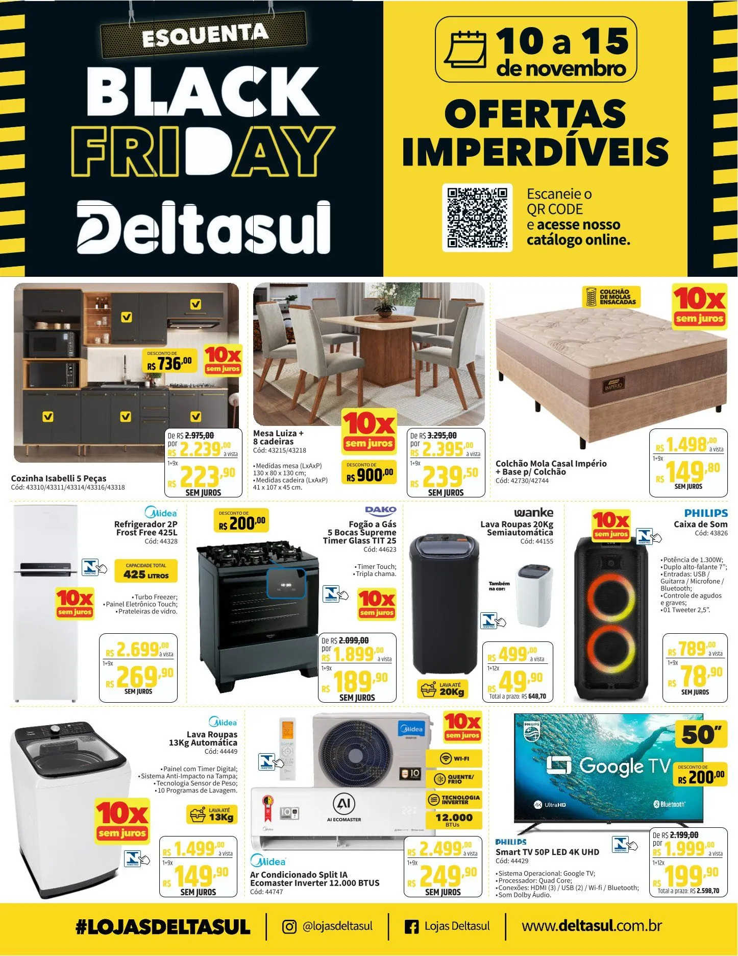 Encarte de Deltasul Folletos 10 de novembro até 15 de novembro 2025 - Pagina 1