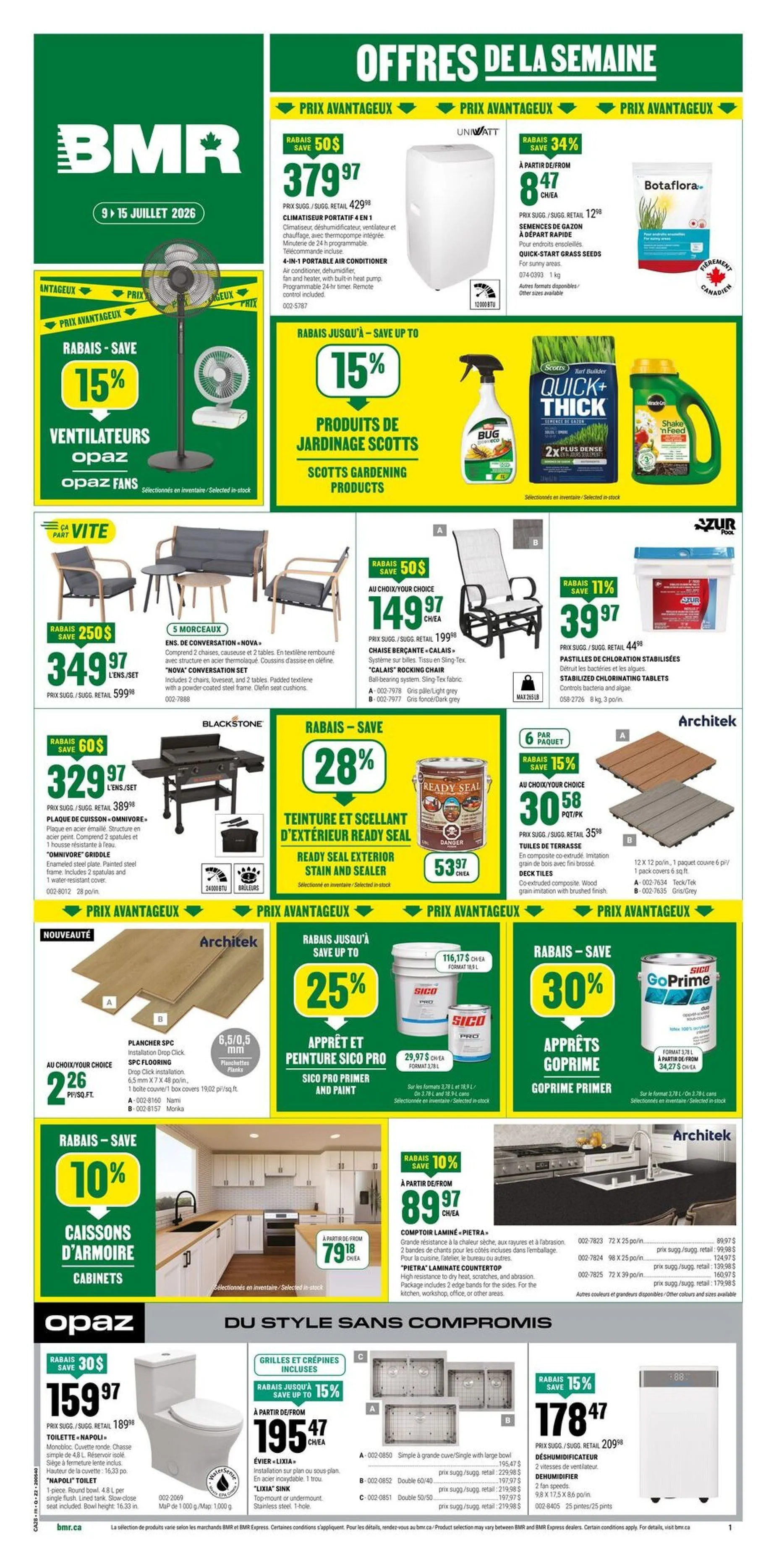 BMR Sales from July 13 to July 19 2026 - flyer page 