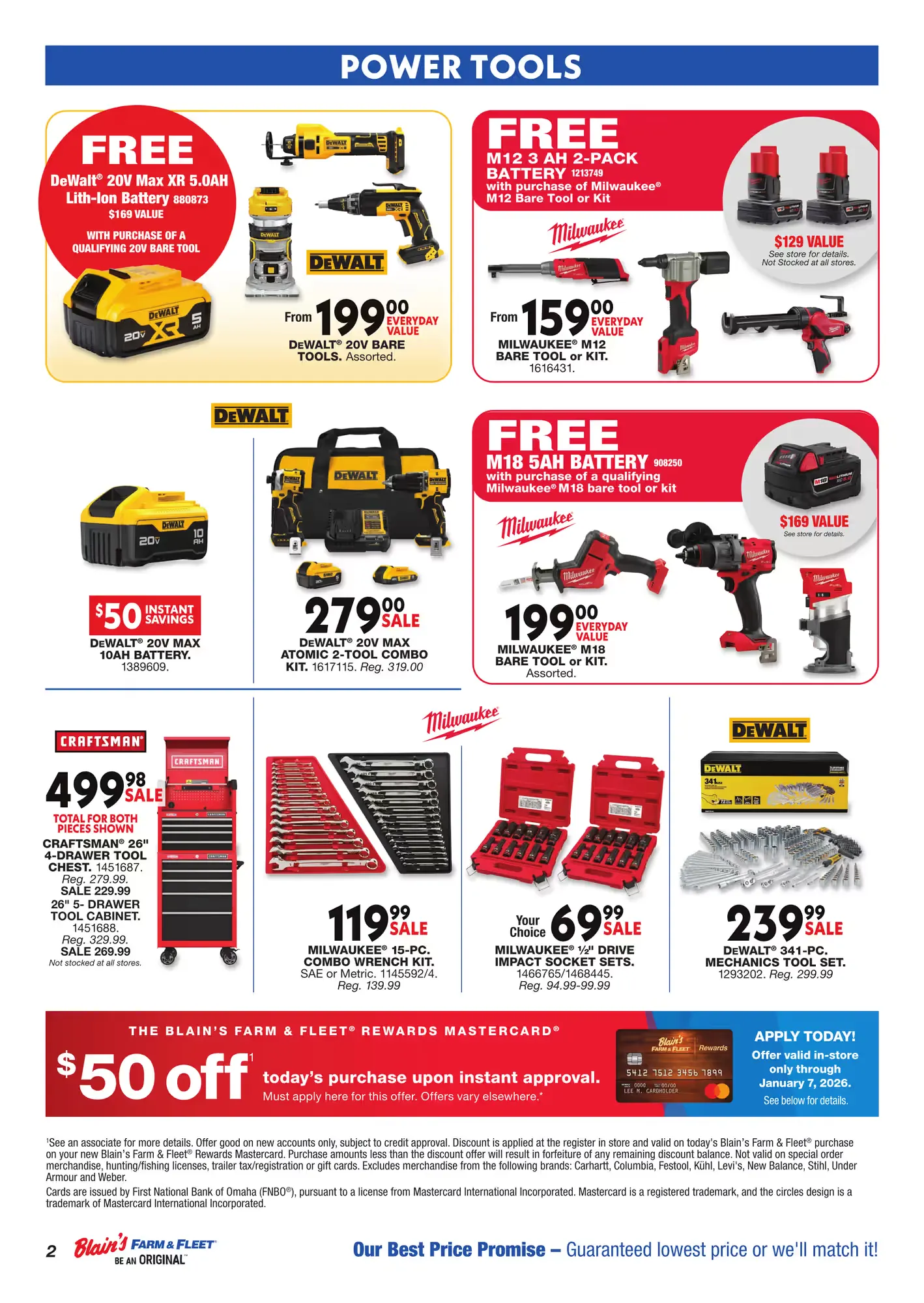 Weekly ad Blain s Farn and Fleet Sales from October 2 to October 8 2025 - Page 1