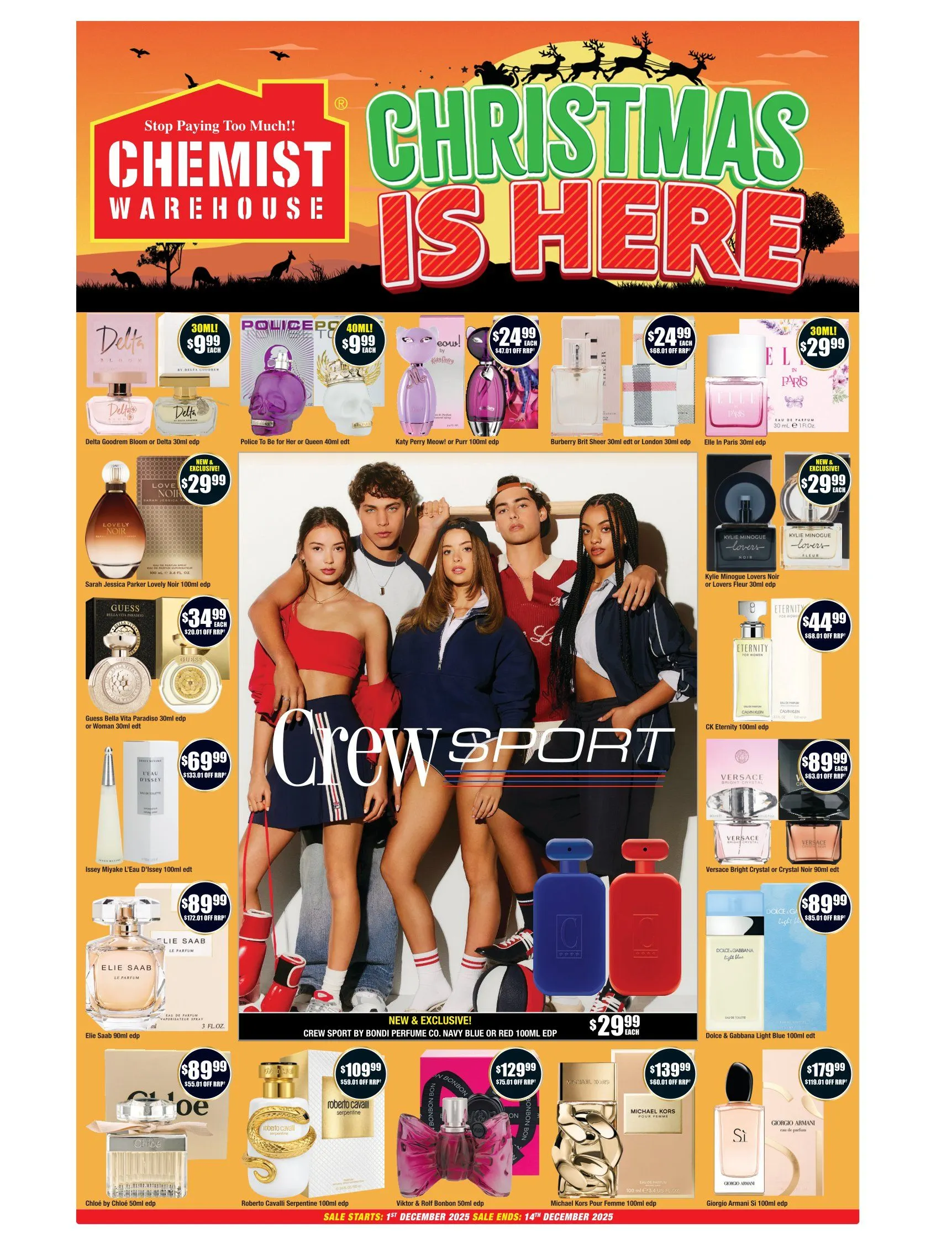 Chemist Warehouse Deals - 1 December 14 December 2025