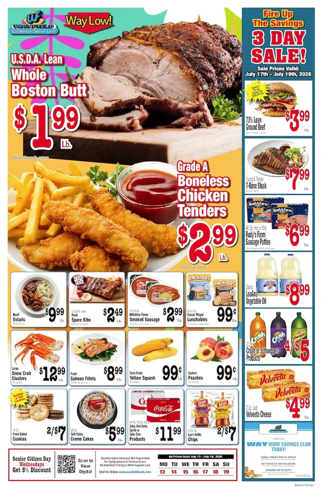 Weekly ad Wayfield Sales from July 13 to July 19 2026 - Page 