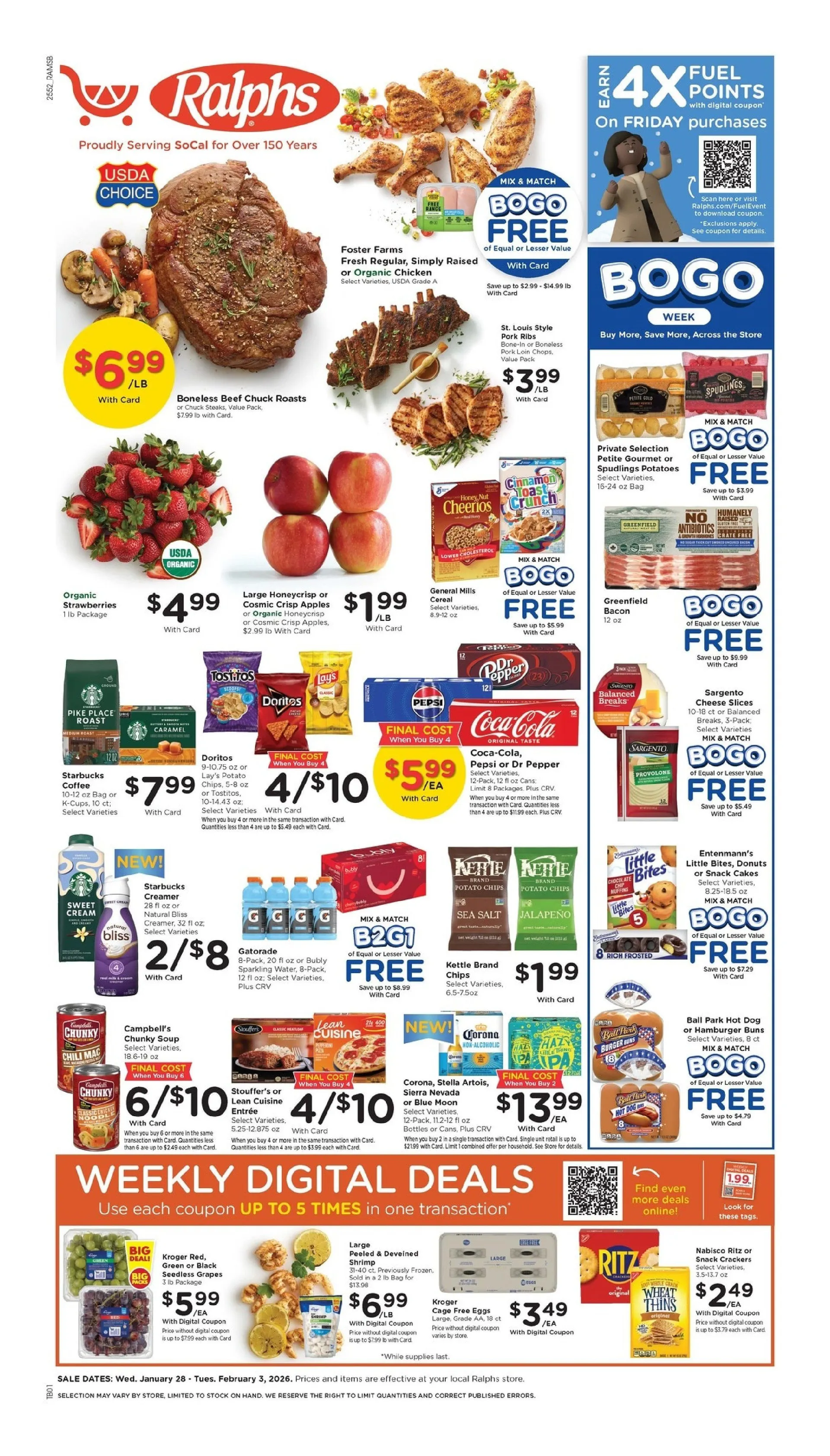 Weekly ad Ralphs Sales from January 28 to February 3 2026 - Page