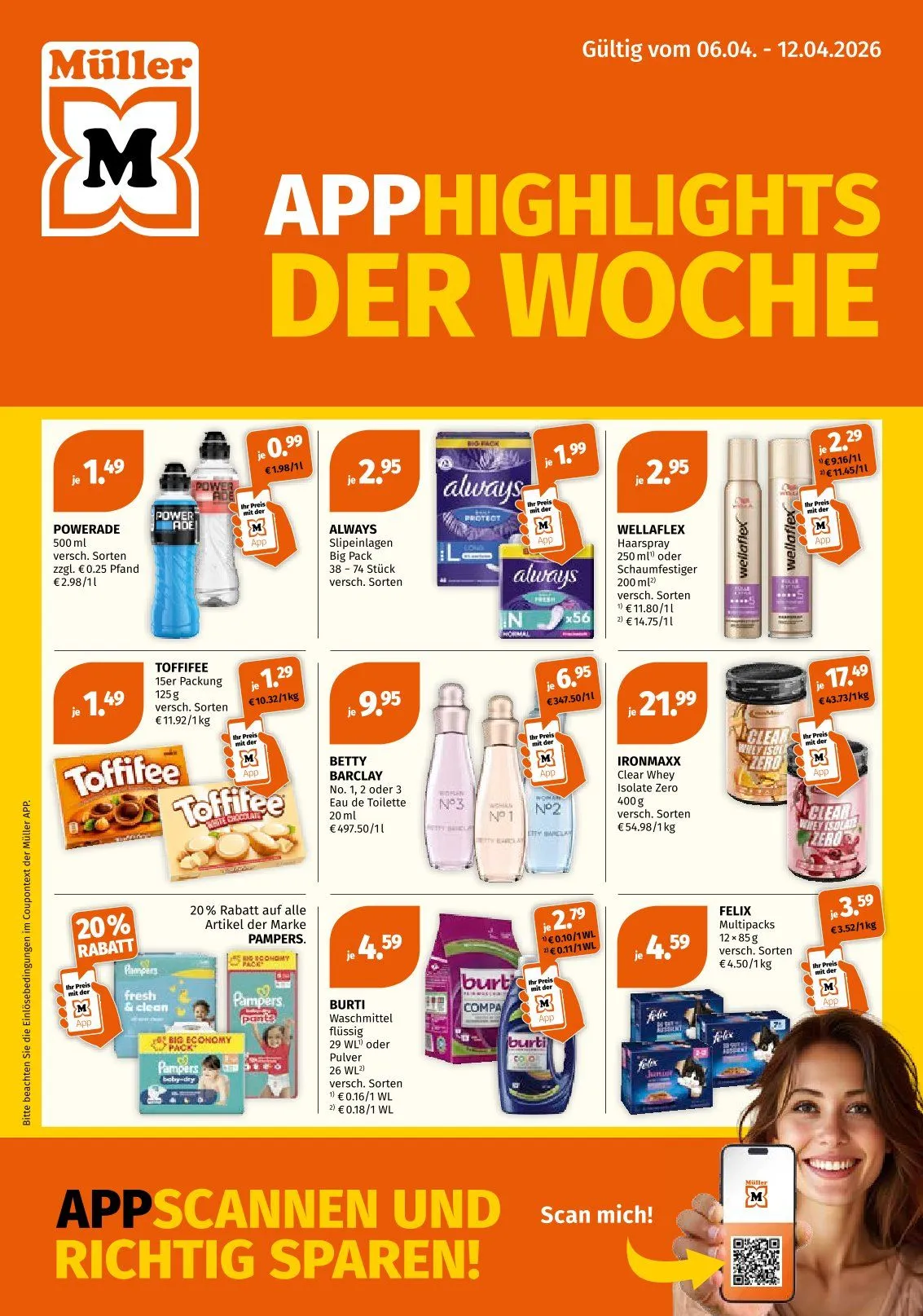 Müller Angebote von 6. April bis 12. April 2026 - Prospekt seite