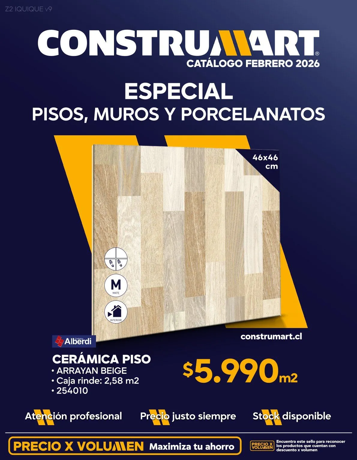 Catálogo de Ofertas en Construmart  25 de febrero al 28 de febrero 2026 - Página 1