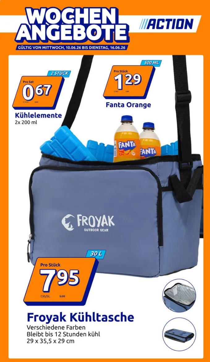 Action Angebote von 10. Juni bis 16. Juni 2026 - Prospekt seite 1