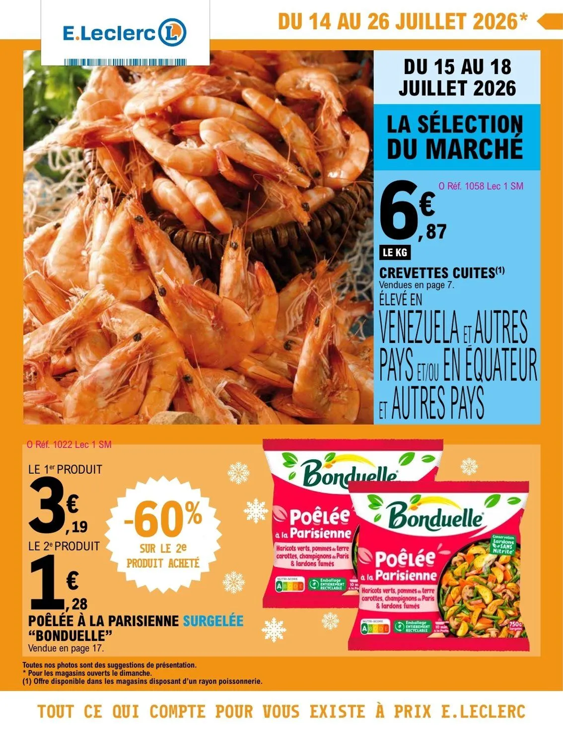 E.Leclerc Brico Catalogue du 14 juillet au 26 juillet 2026 - Catalogue page 1
