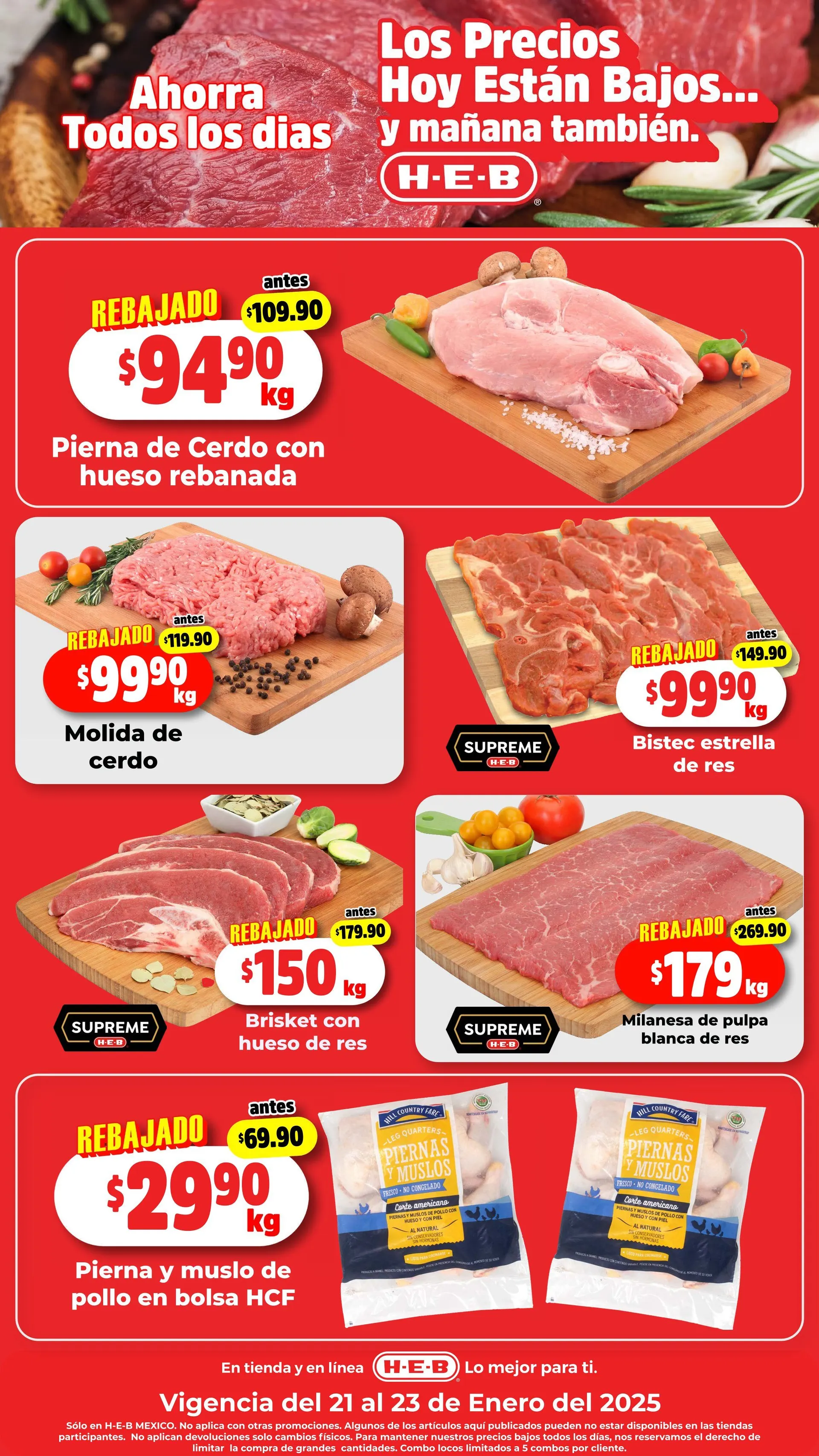Catálogo de H-E-B Ofertas 21 de enero al 24 de enero 2025 - Pagina 1