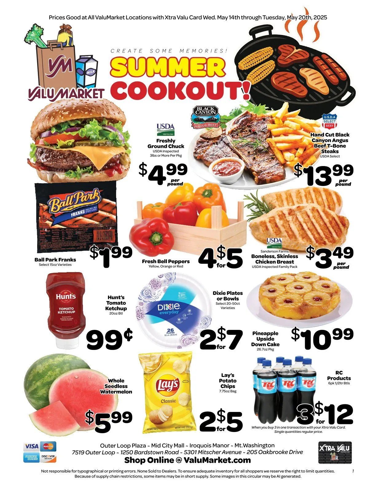 Weekly ad ValuMarket Sales from May 14 to May 20 2025 - Page