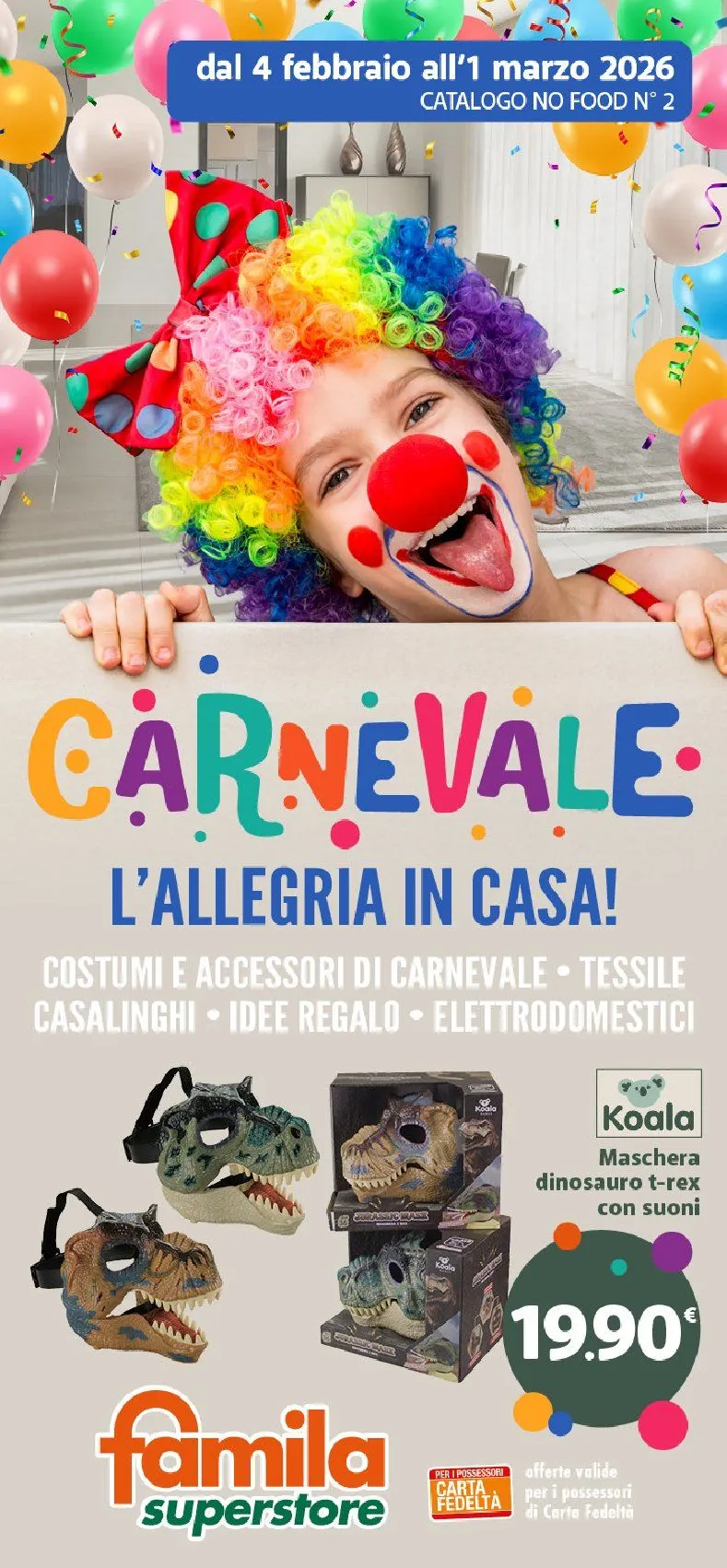 Volantini Famila da 20 febbraio a 25 febbraio di 2026 - Pagina del volantino