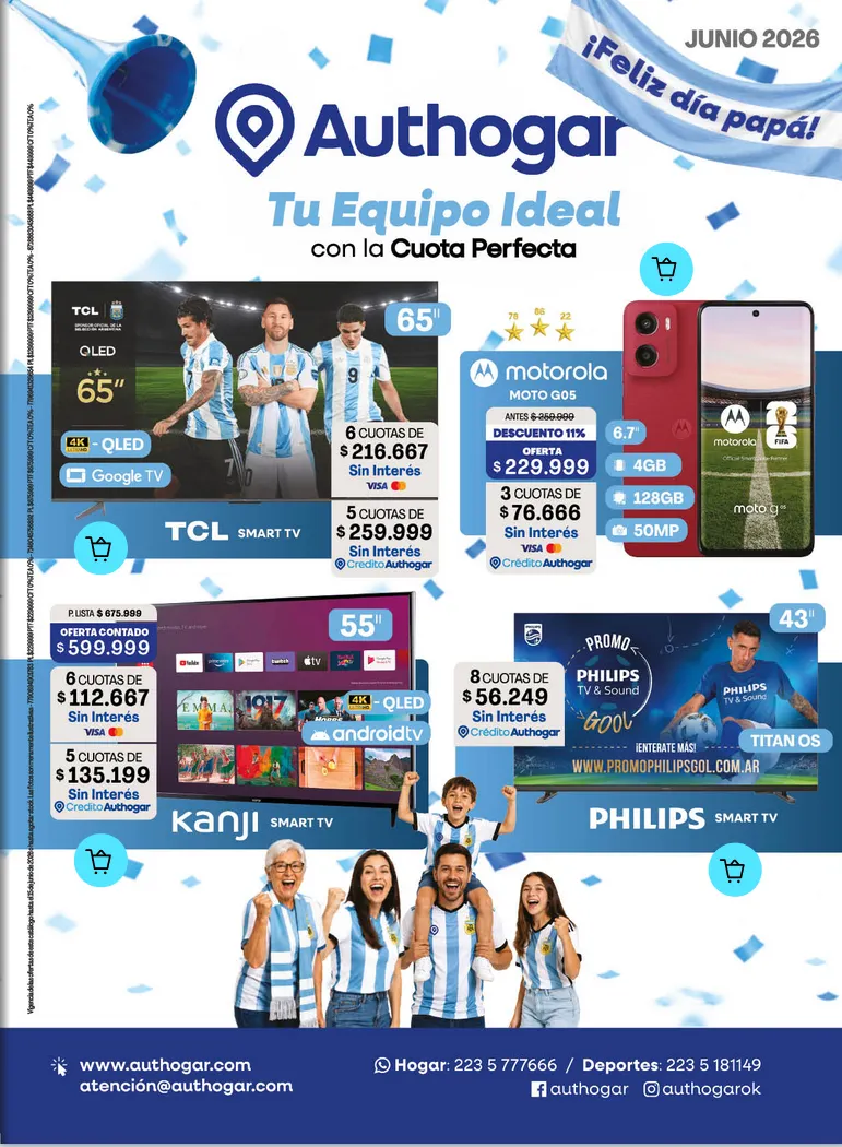 Ofertas de Authogar Ofertas 1 de junio al 30 de junio 2026 - Página 1 del catálogo