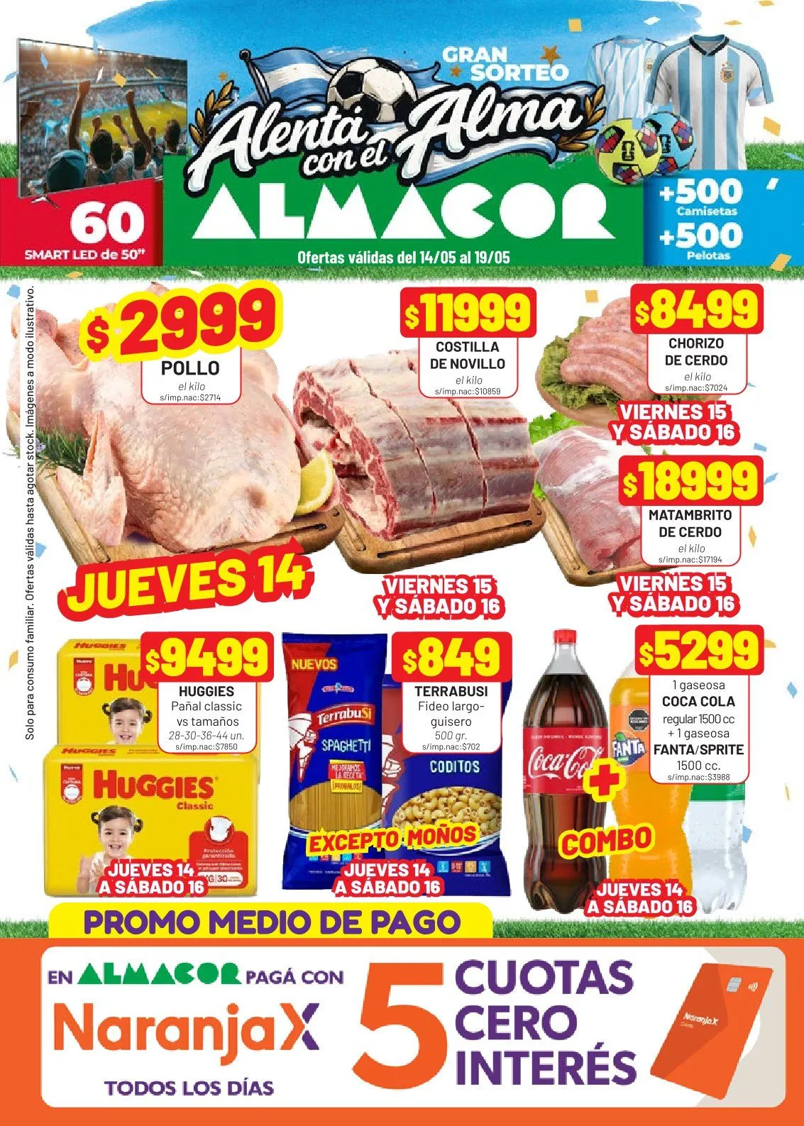 Ofertas de Ofertas Almacor 14 de mayo al 19 de mayo 2026 - Página 1 del catálogo