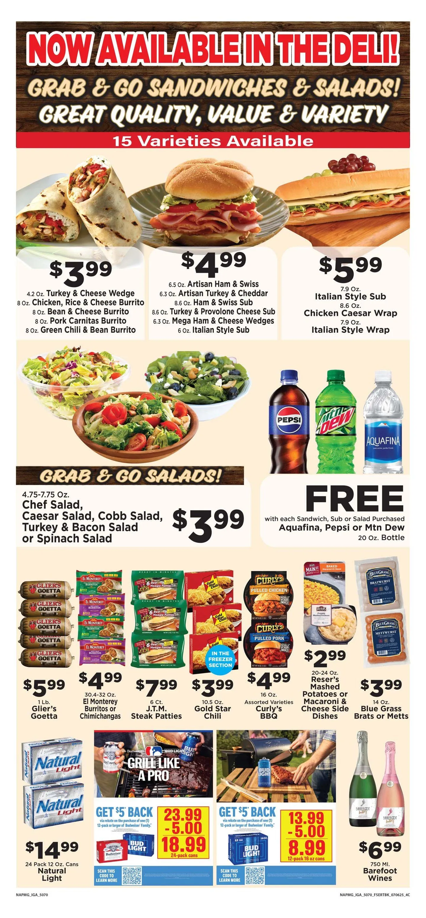 Weekly ad IGA Sales from July 7 to July 13 2025 - Page 1