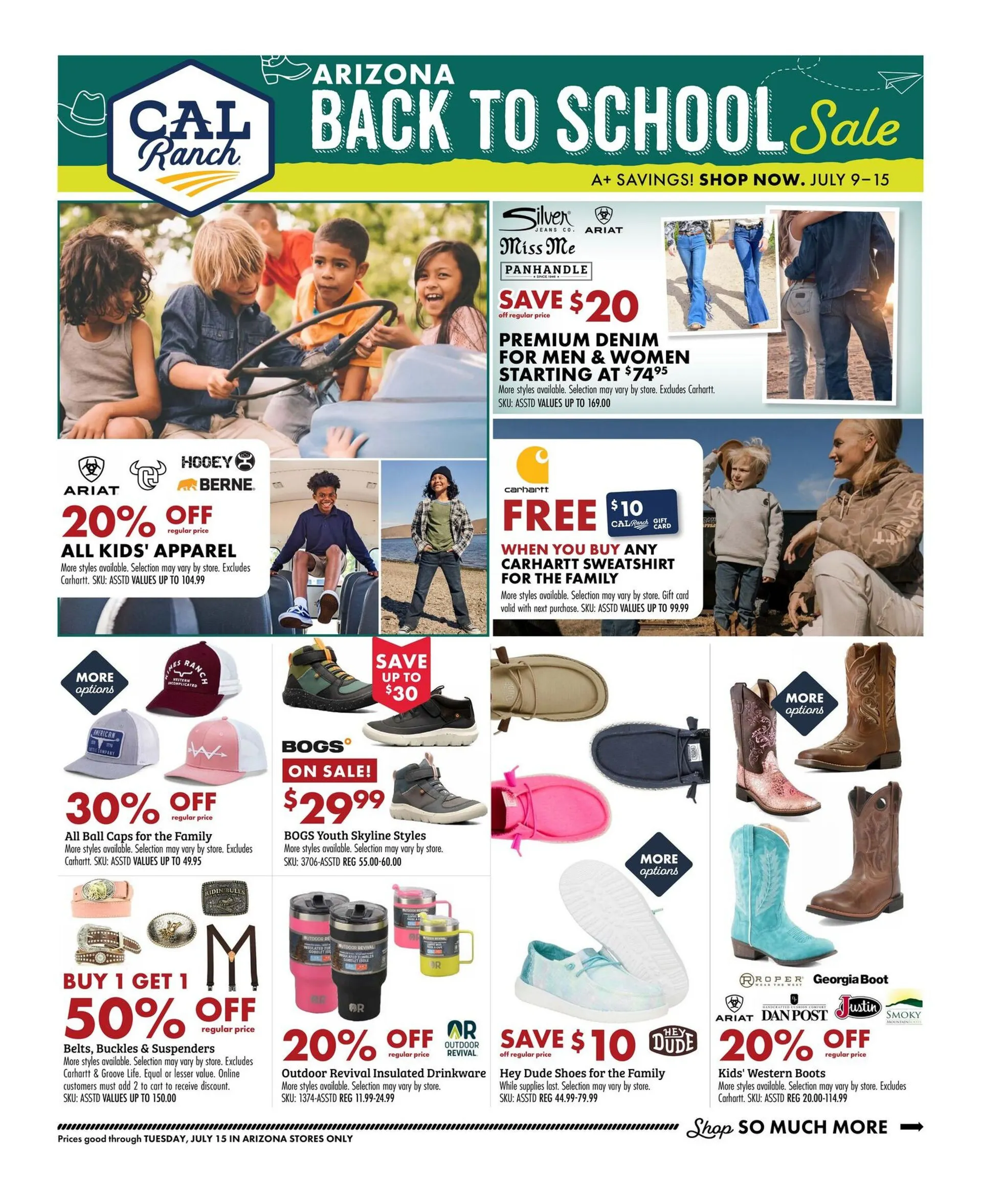 Weekly ad  C-A-L Ranch Stores Sales from July 9 to July 15 2025 - Page 