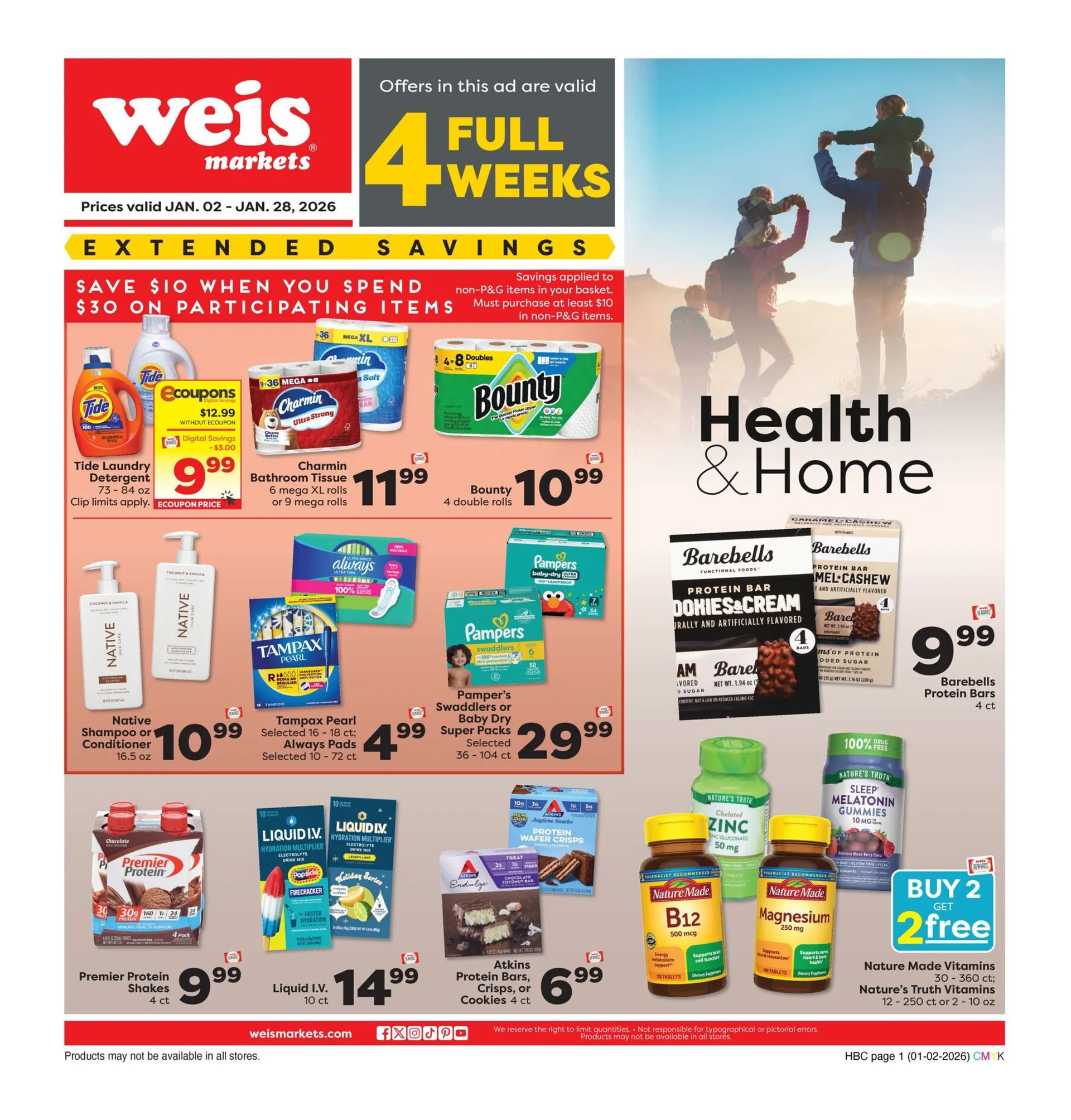 Weekly ad Weis Sales from January 2 to January 28 2026 - Page 