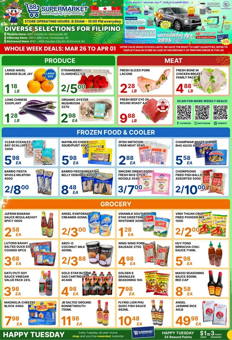 Thrifty Foods Sales from March 26 to April 1 2026 - flyer page 