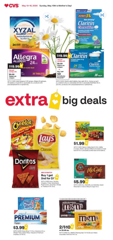 Weekly ad CVS Health Sales from May 10 to May 16 2026 - Page 1