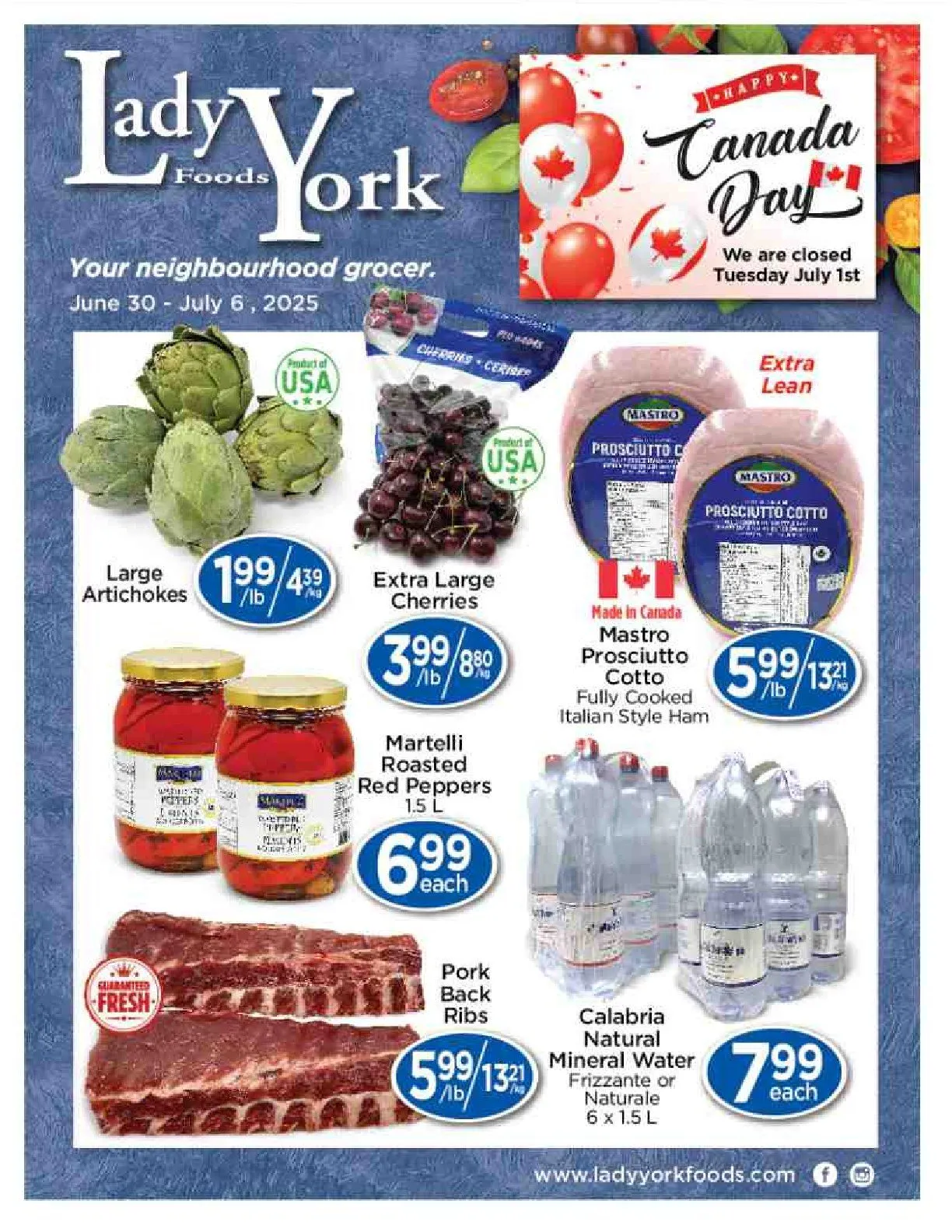 Lady York Deals from June 30 to July 6 2025 - flyer page 