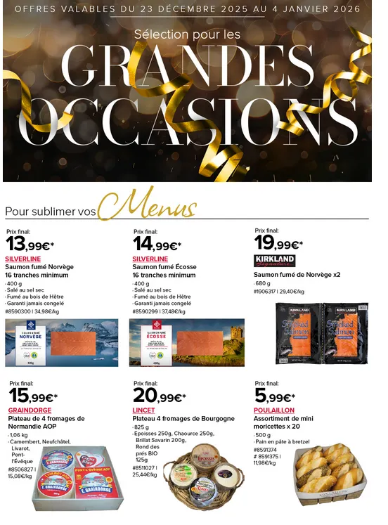 Costco Catalogue du 23 décembre au 4 janvier 2026 - Catalogue page 1