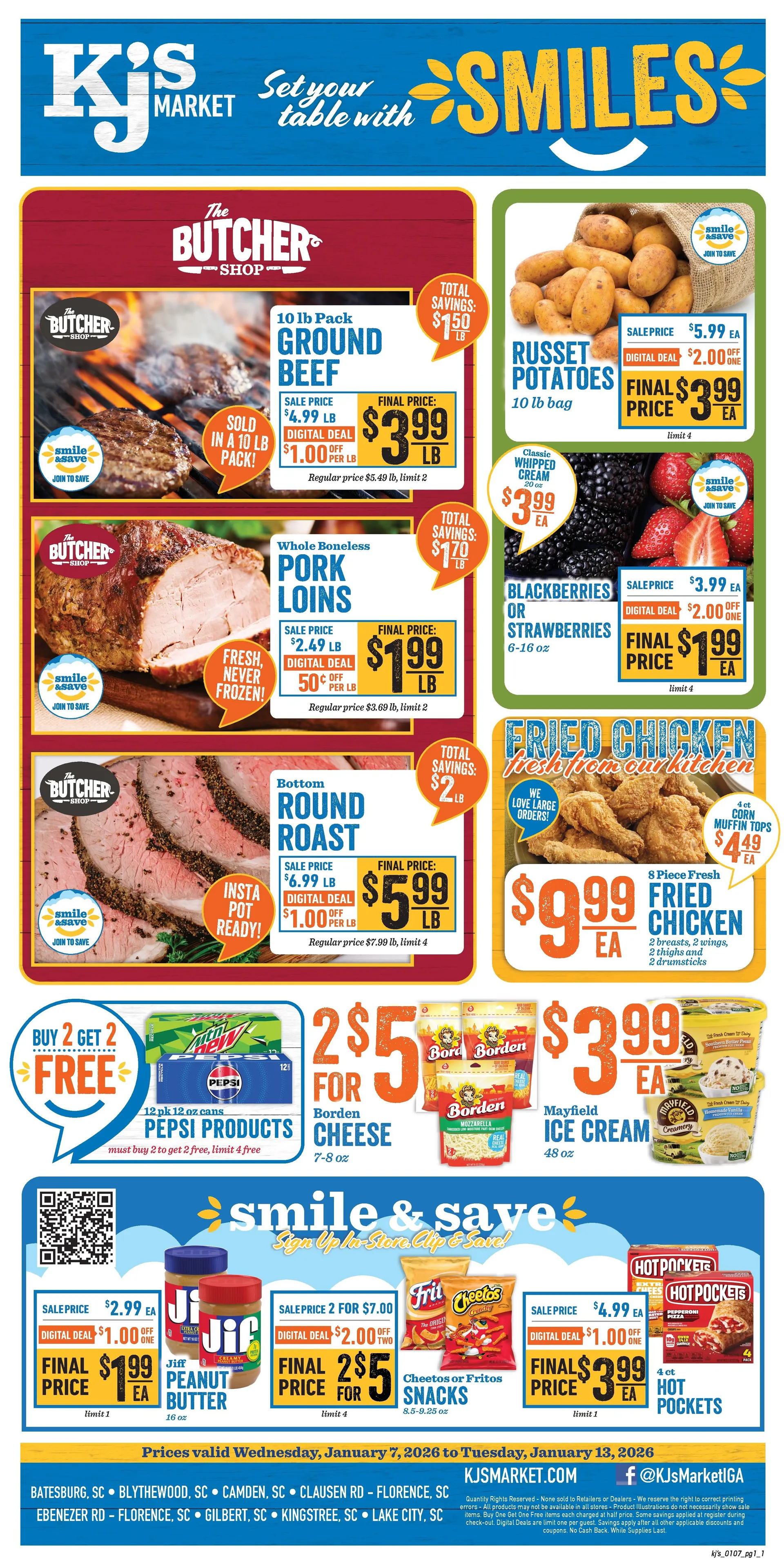 Weekly ad KJ´s Market Sales from January 7 to January 13 2026 - Page 