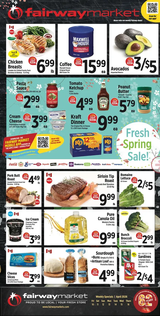 Fairway Market Canada Sales from April 10 to April 16 2026 - flyer page 1
